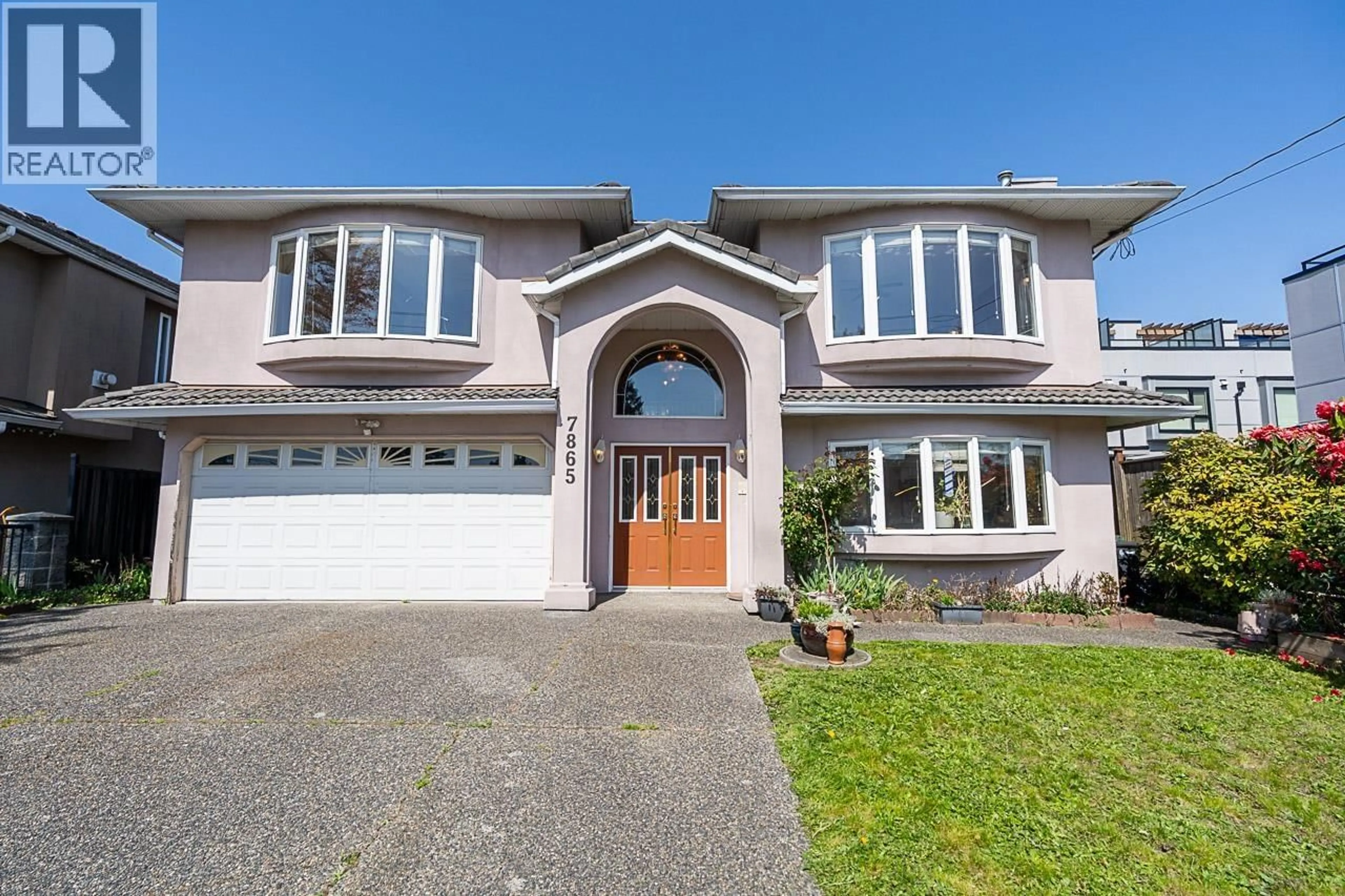 Home with vinyl exterior material, street for 7865 16TH AVENUE, Burnaby British Columbia V3N1R2