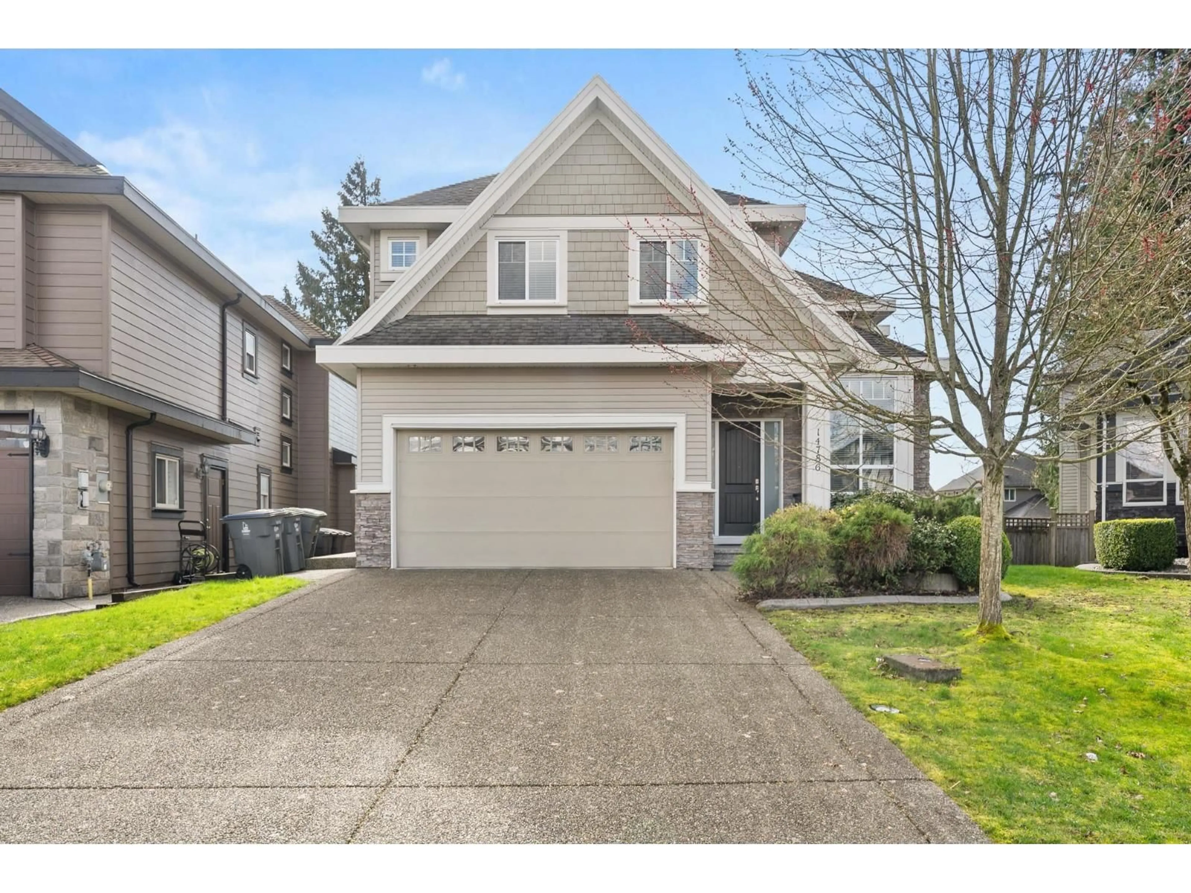 Home with vinyl exterior material, street for 14786 57A AVENUE, Surrey British Columbia V3S3B7