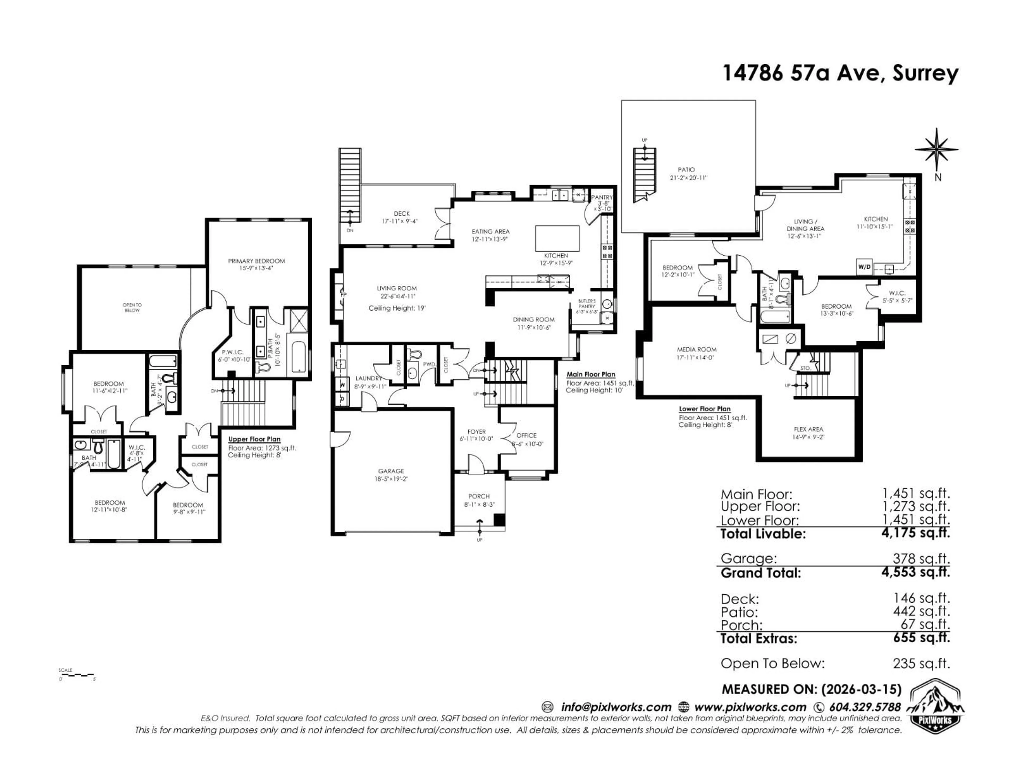 Floor plan for 14786 57A AVENUE, Surrey British Columbia V3S3B7