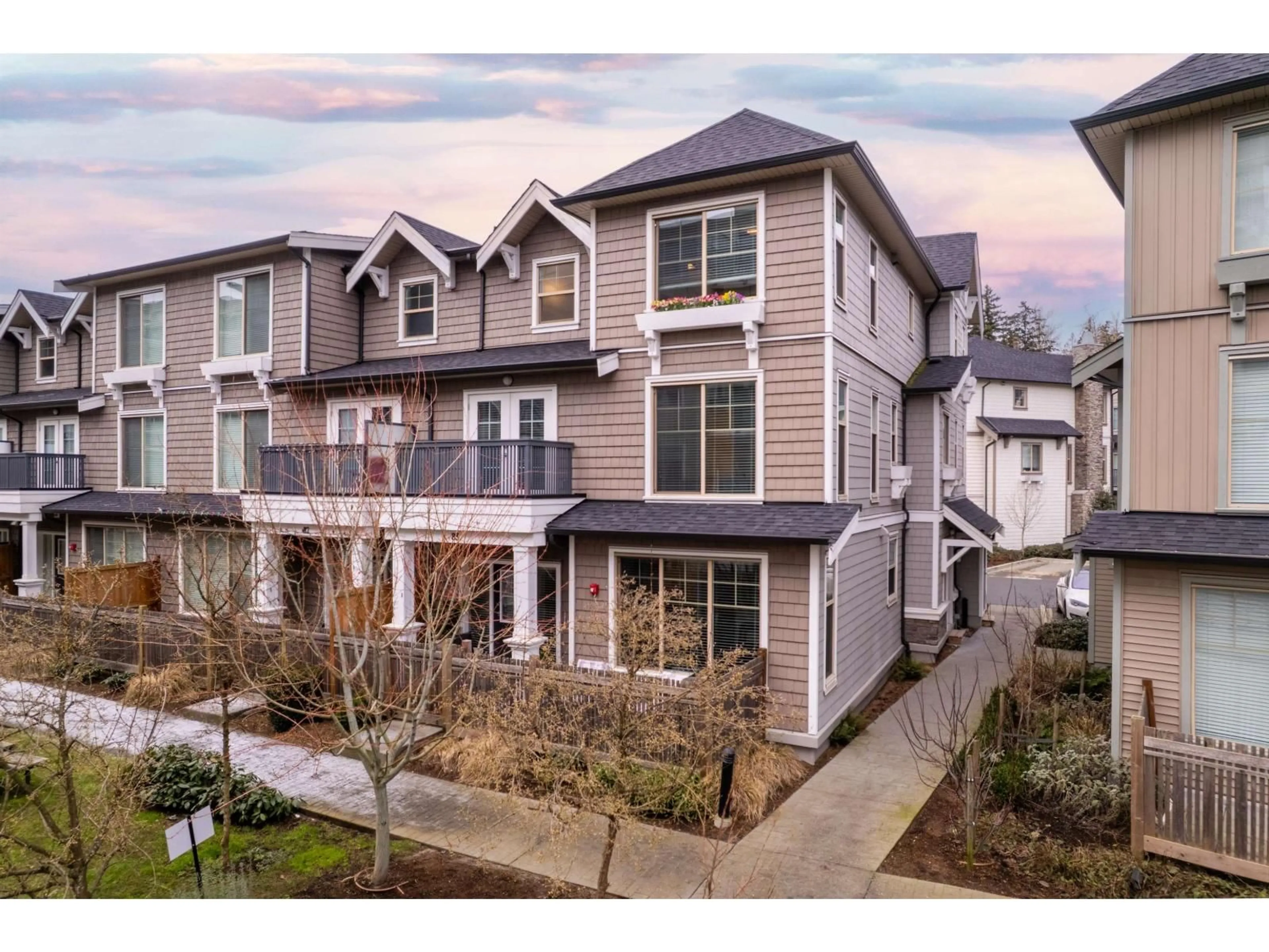 A pic from outside/outdoor area/front of a property/back of a property/a pic from drone, street for 83 - 20487 65 AVENUE, Langley British Columbia V2Y3K8