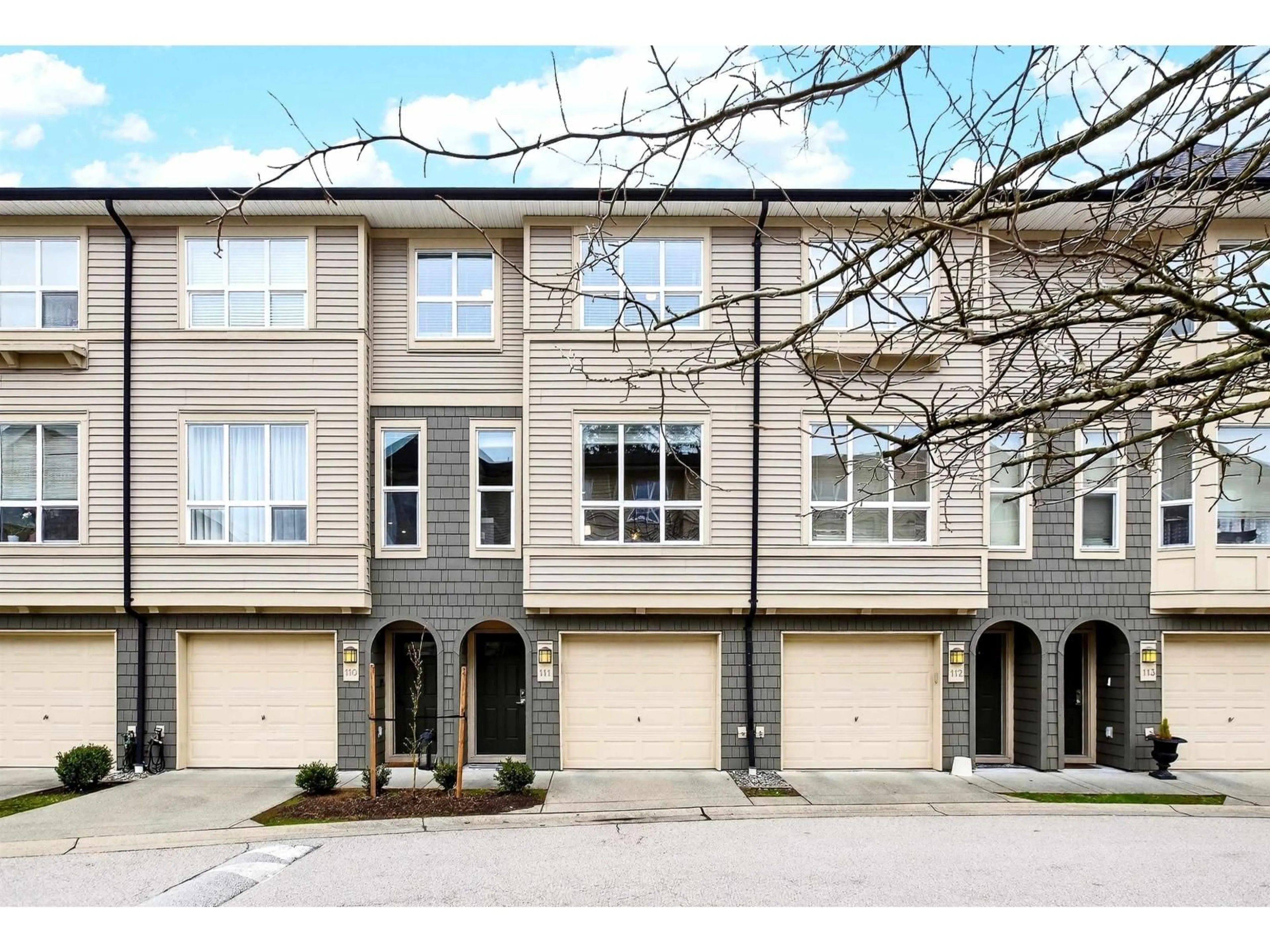 A pic from outside/outdoor area/front of a property/back of a property/a pic from drone, street for 111 - 7938 209 STREET, Langley British Columbia V2Y0K1