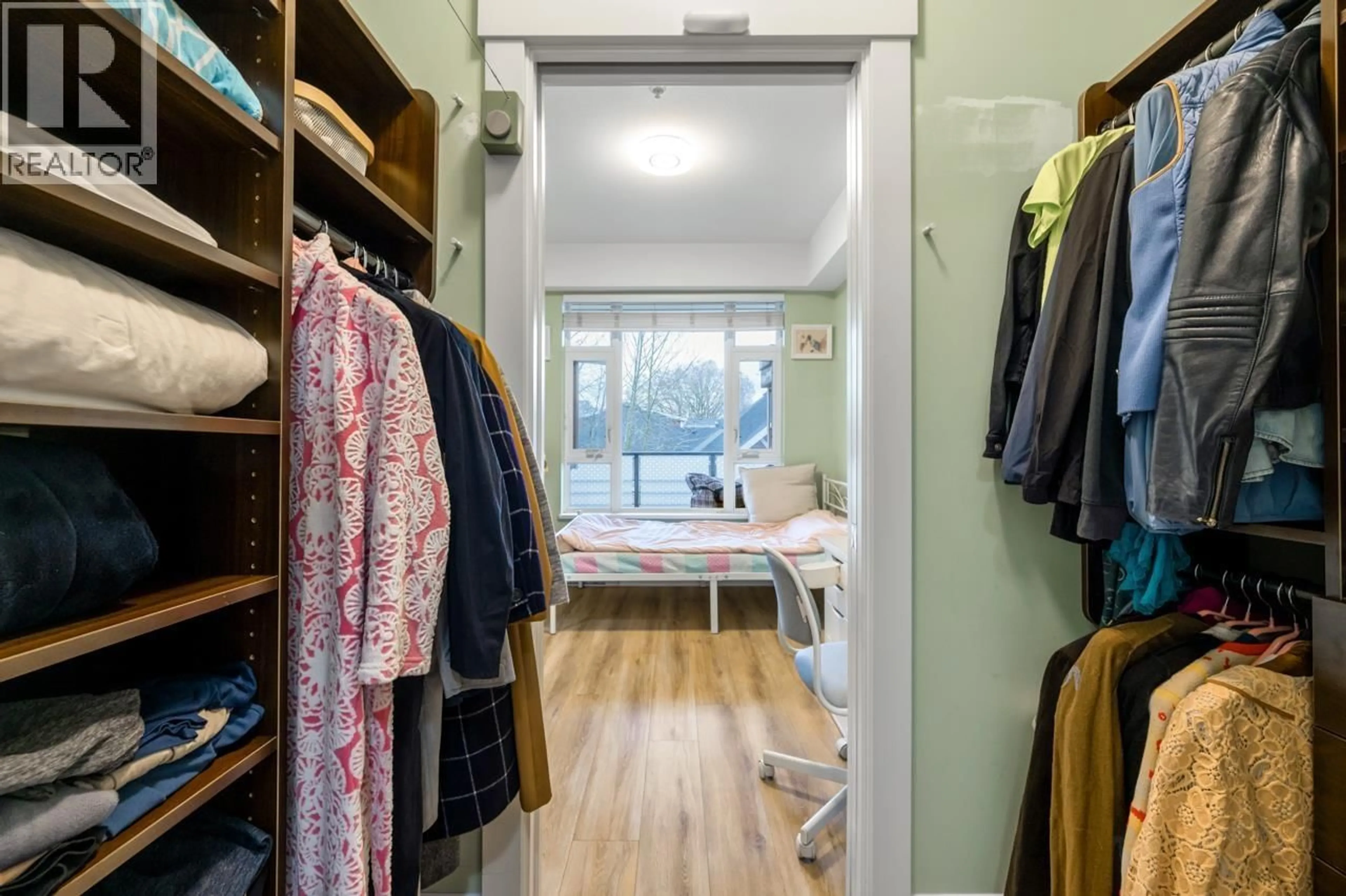 Storage room or clothes room or walk-in closet for 304 - 6611 ECKERSLEY ROAD, Richmond British Columbia V6Y0B7
