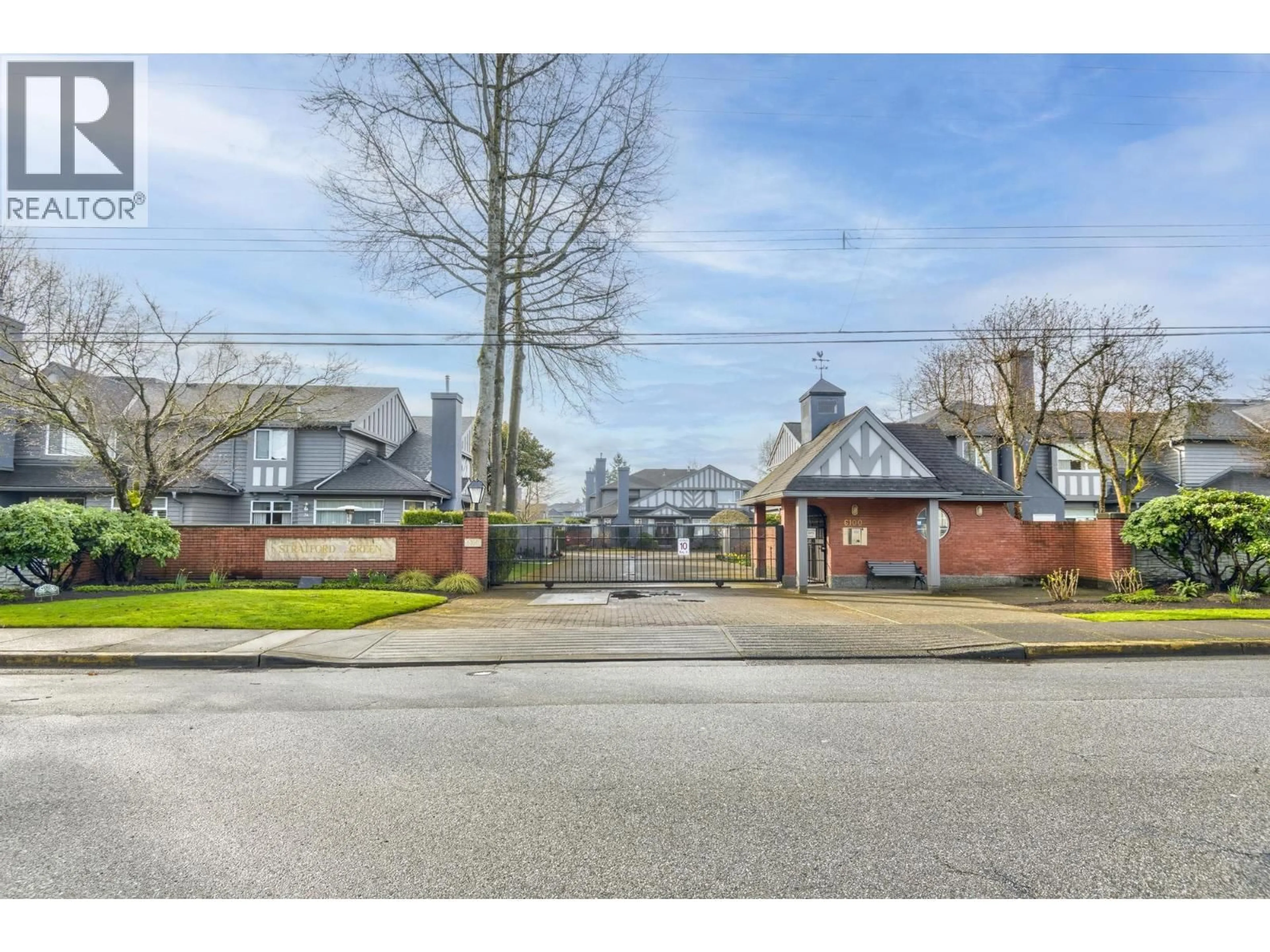 A pic from outside/outdoor area/front of a property/back of a property/a pic from drone, street for 35 - 6100 WOODWARDS ROAD, Richmond British Columbia V7E6G9
