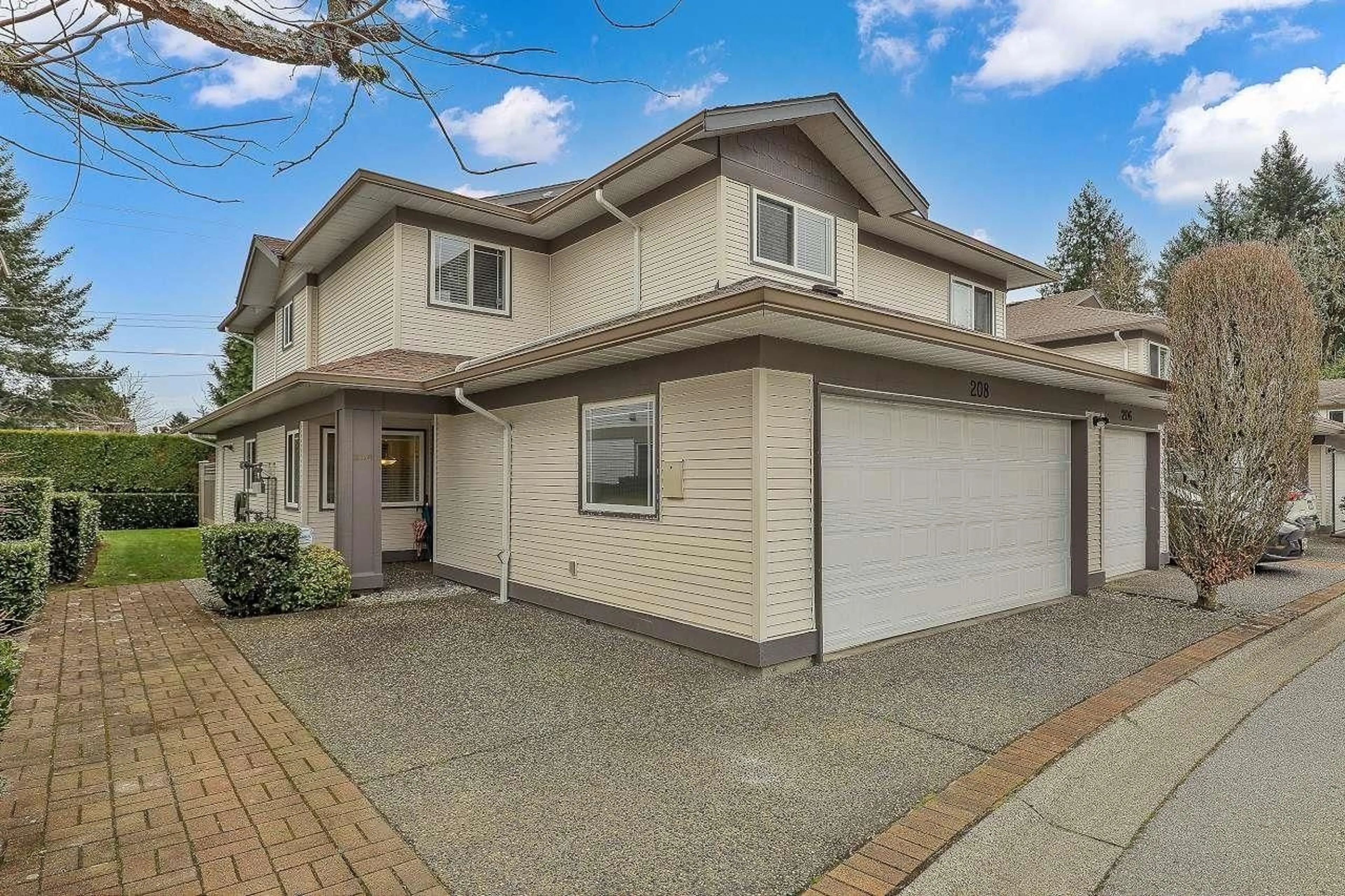 Home with brick exterior material, street for 208 - 16233 82 AVENUE, Surrey British Columbia V4N0P7