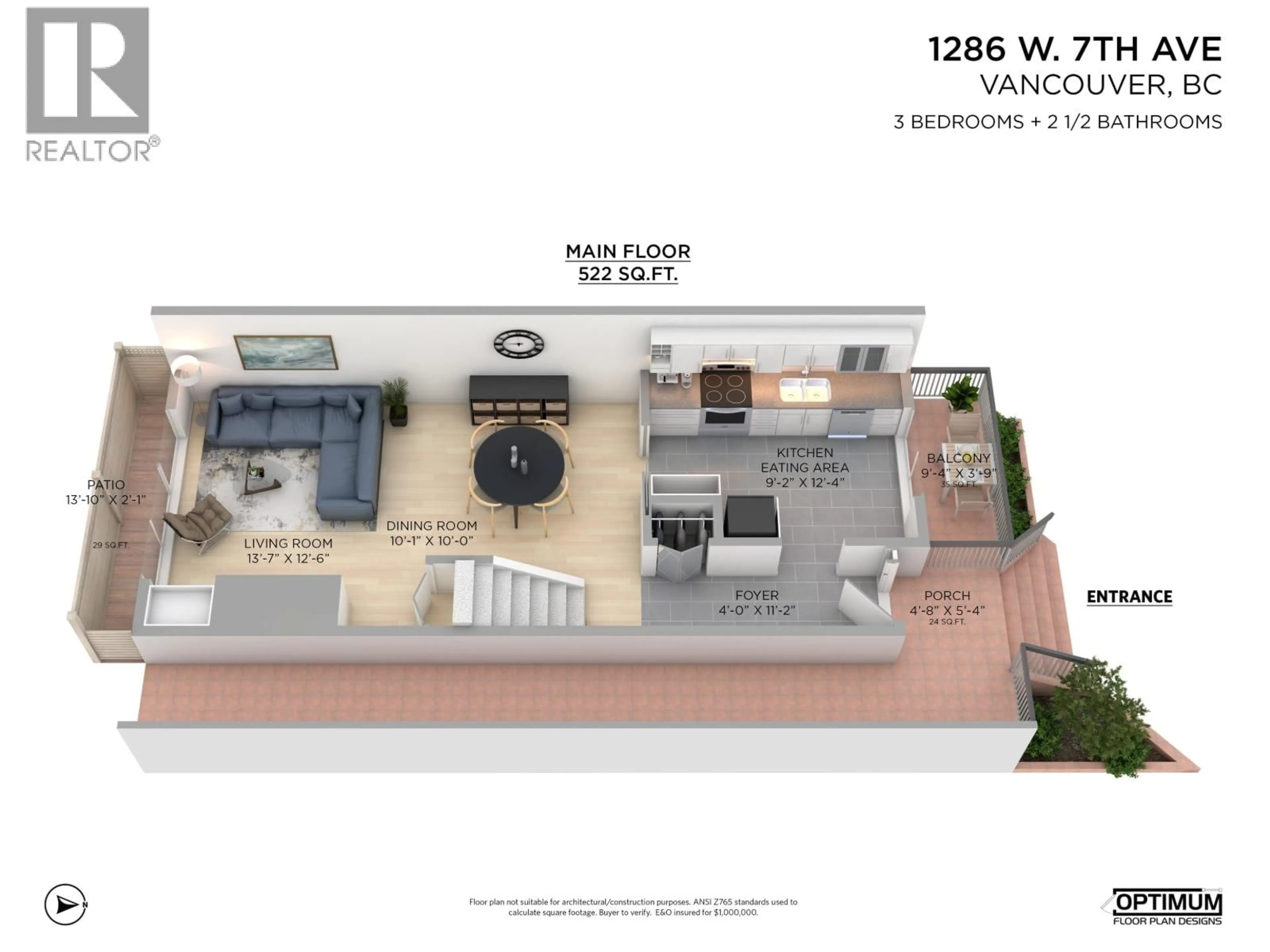 Floor plan for 1286 7TH AVENUE, Vancouver British Columbia V6H1B6