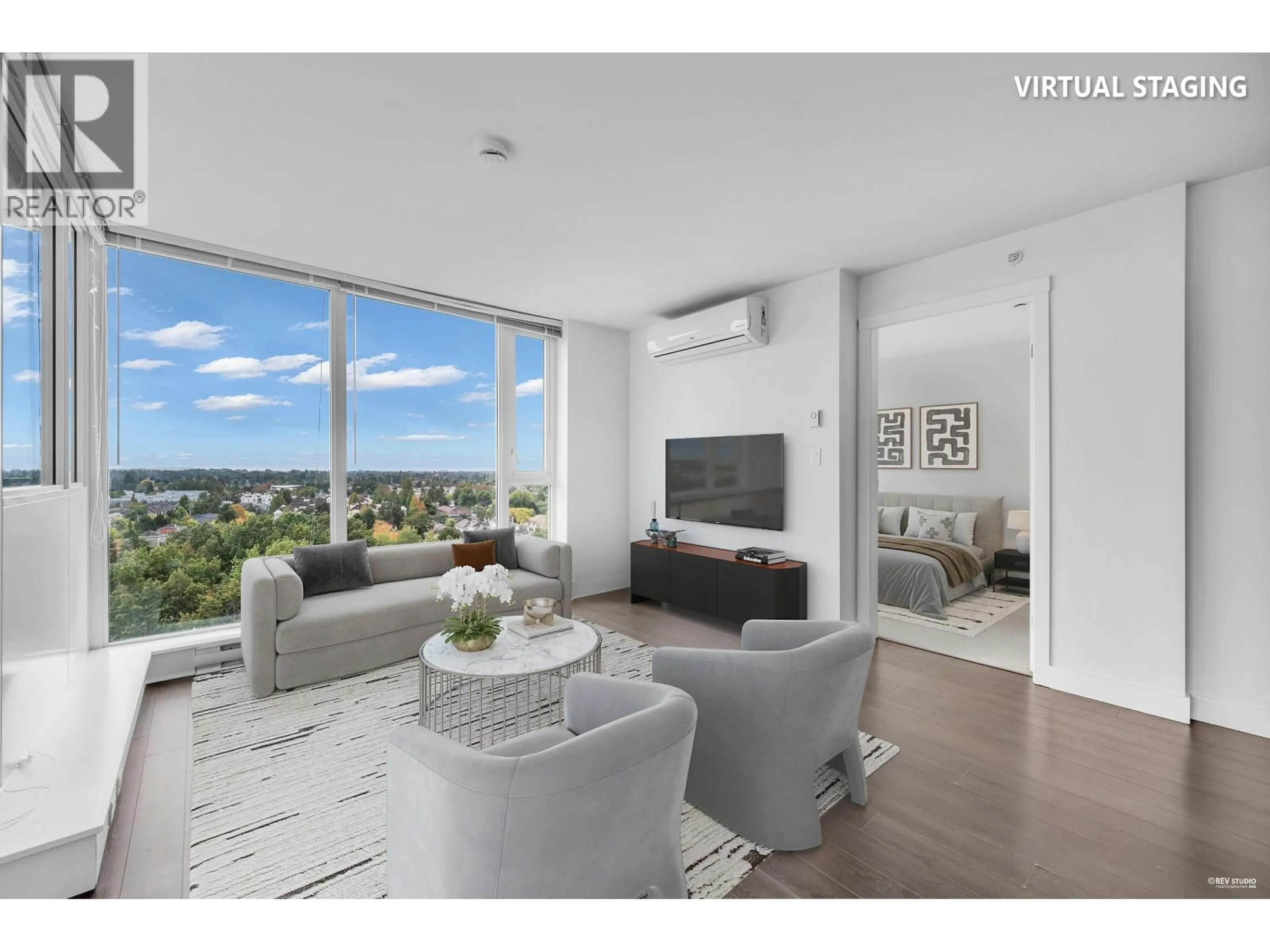 Living room with furniture, unknown for 1802 - 8288 GRANVILLE AVENUE, Richmond British Columbia V6Y0H6