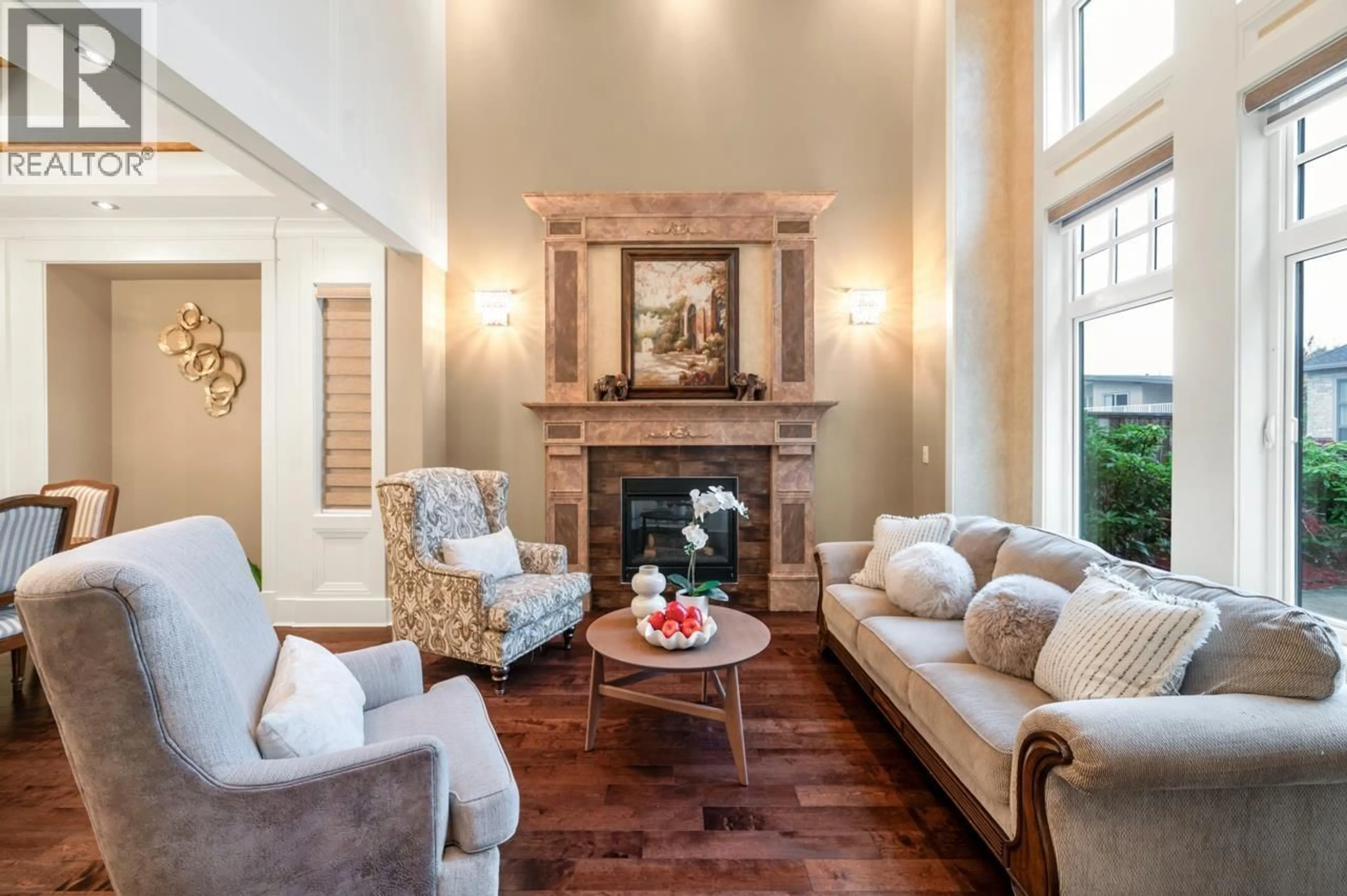 Living room with furniture, unknown for 6331 BELLFLOWER DRIVE, Richmond British Columbia V7C2H7