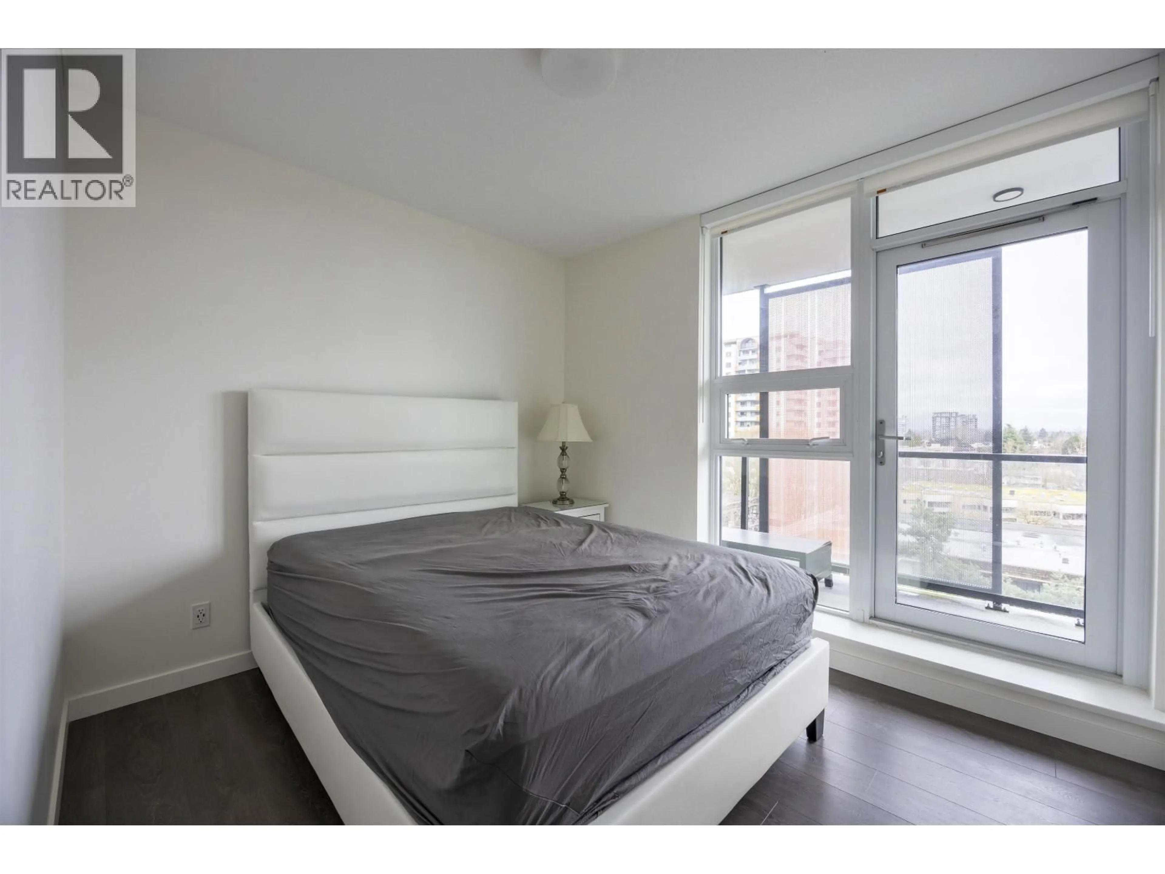 Bedroom with bed, unknown for 810 - 6633 BUSWELL STREET, Richmond British Columbia V6Y0M3