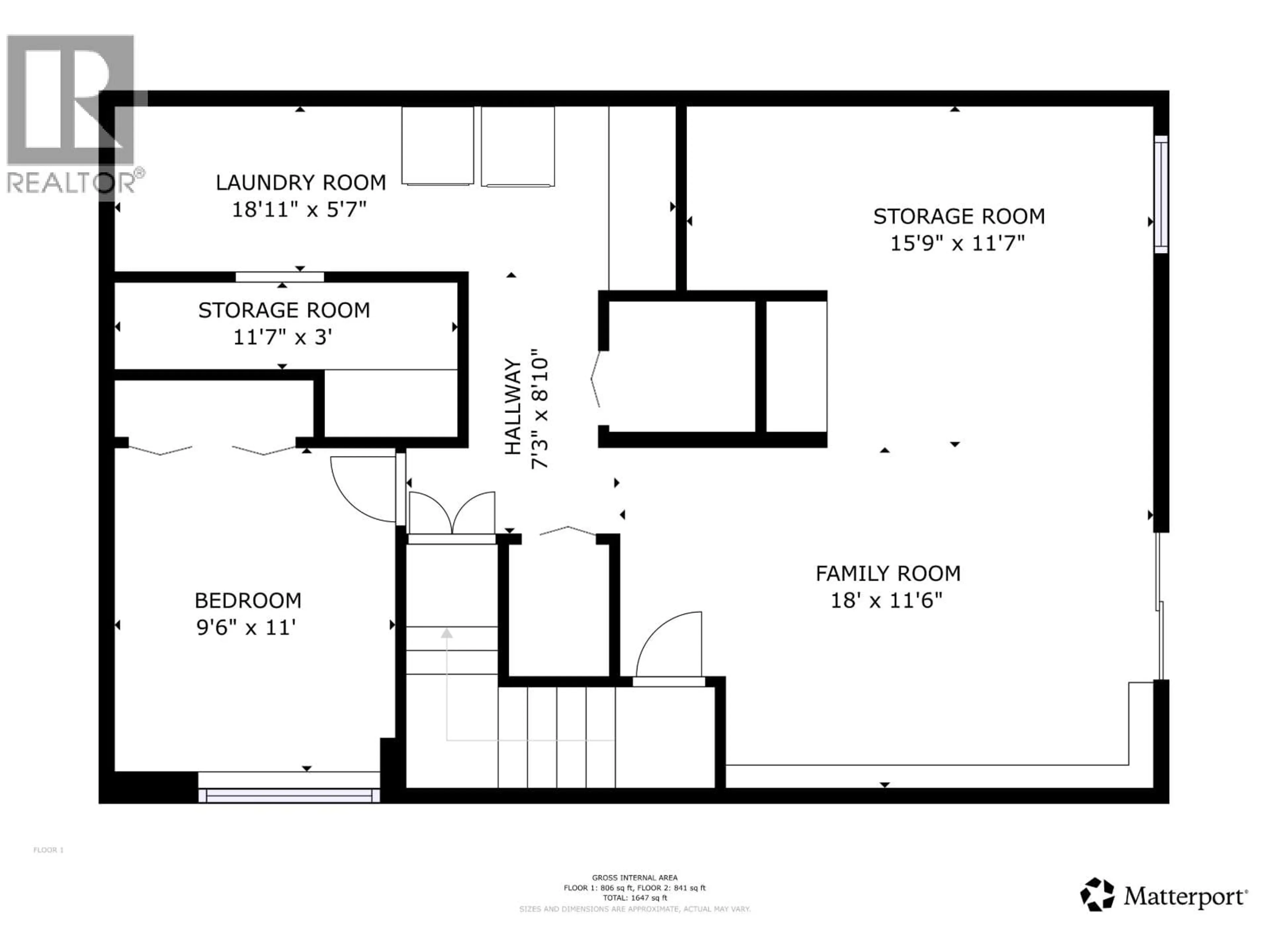 Floor plan for 238 ELM AVENUE, 100 Mile House British Columbia V0K2E0
