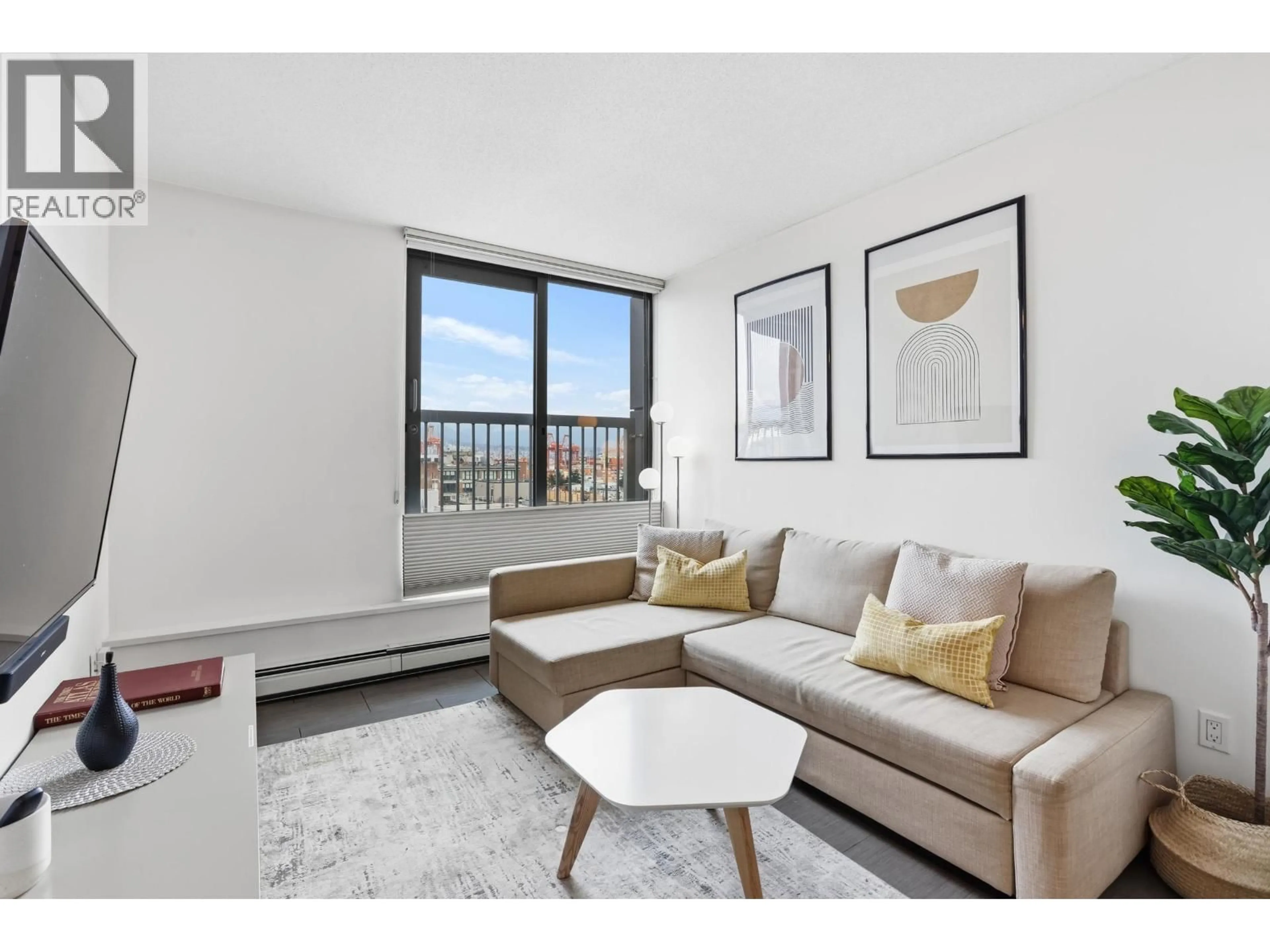 Living room with furniture, unknown for 1110 - 66 CORDOVA STREET, Vancouver British Columbia V6B0L2