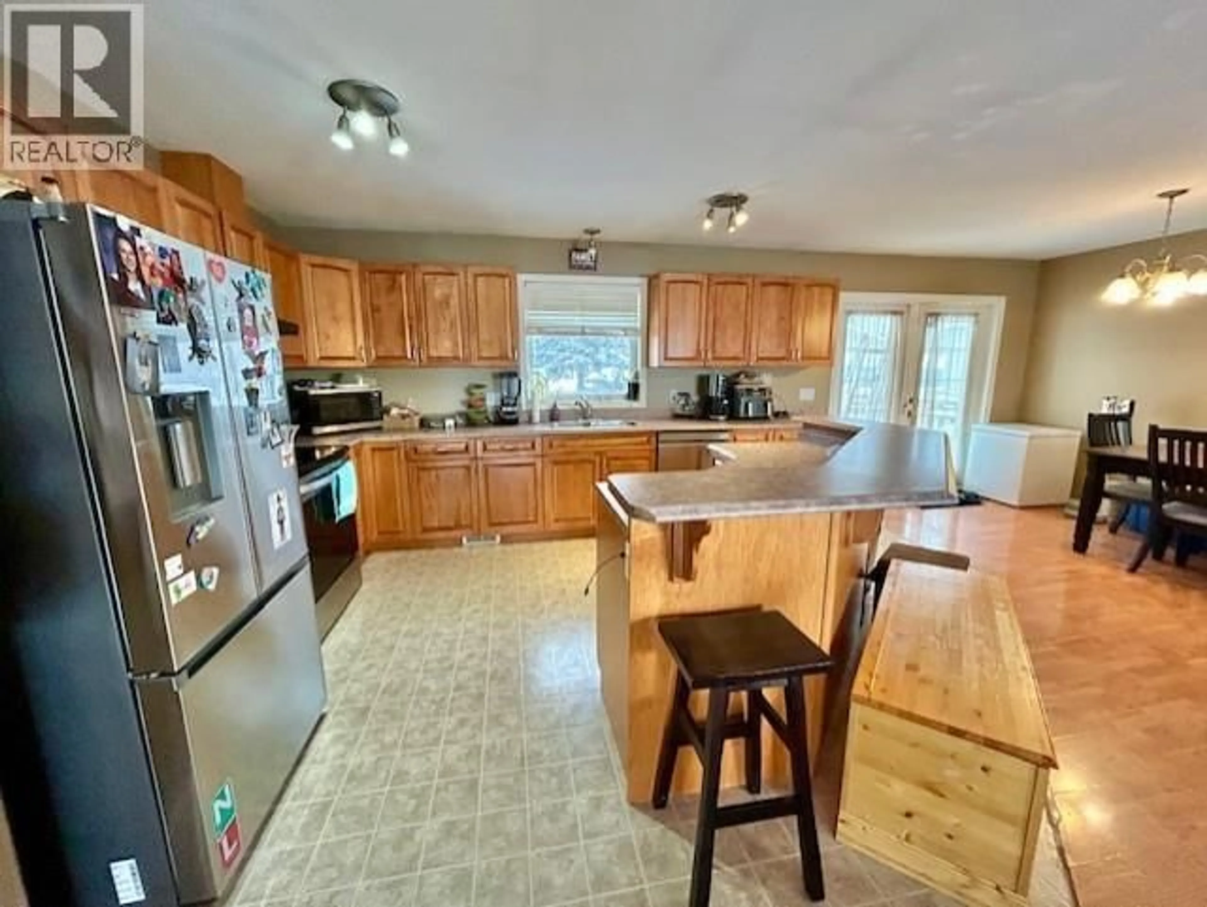 Open concept kitchen, unknown for 5227 HALLMARK CRESCENT, Fort Nelson British Columbia V0C1R0