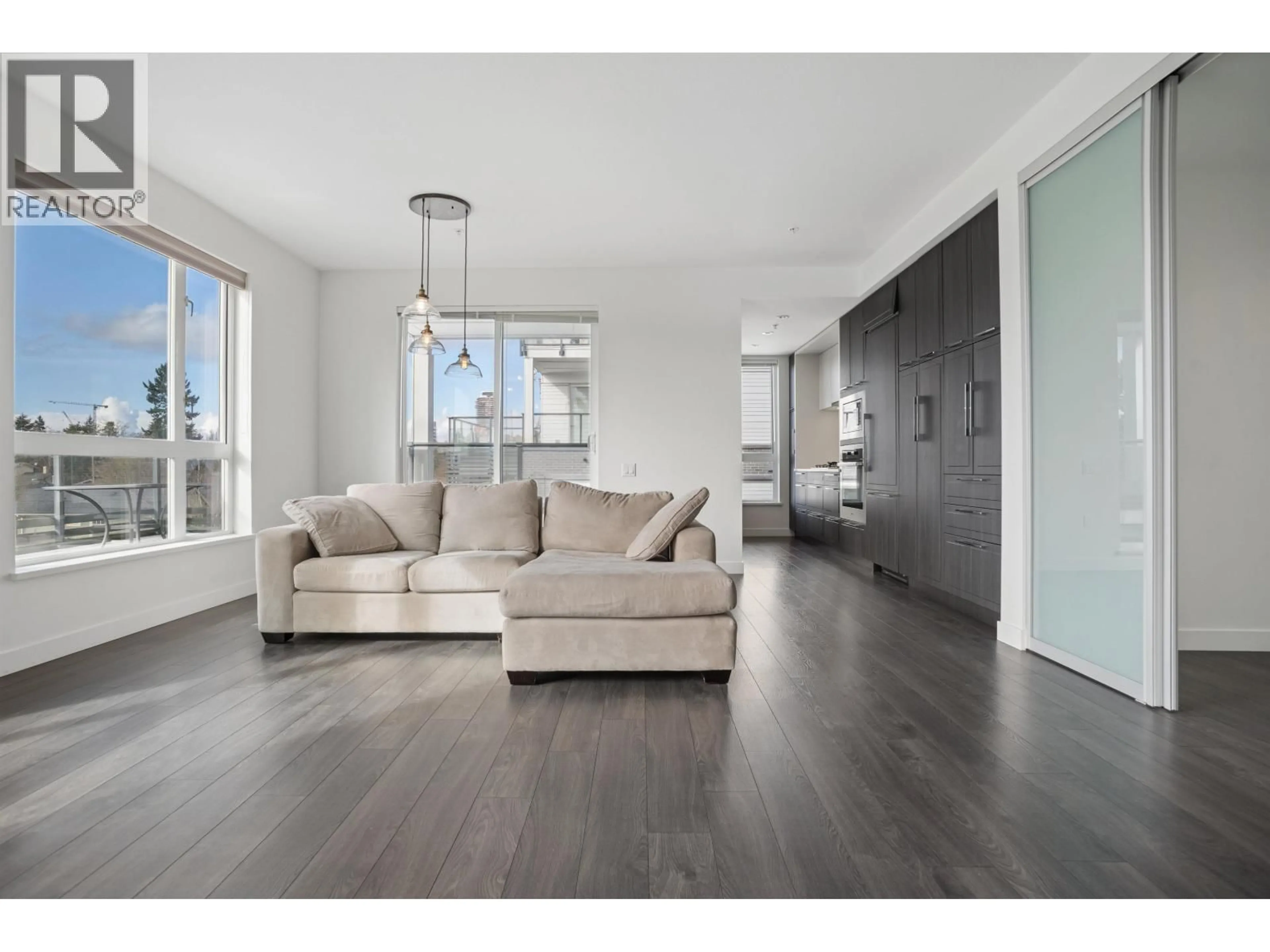 Living room with furniture, unknown for 608 - 6677 CAMBIE STREET, Vancouver British Columbia V6P0E6