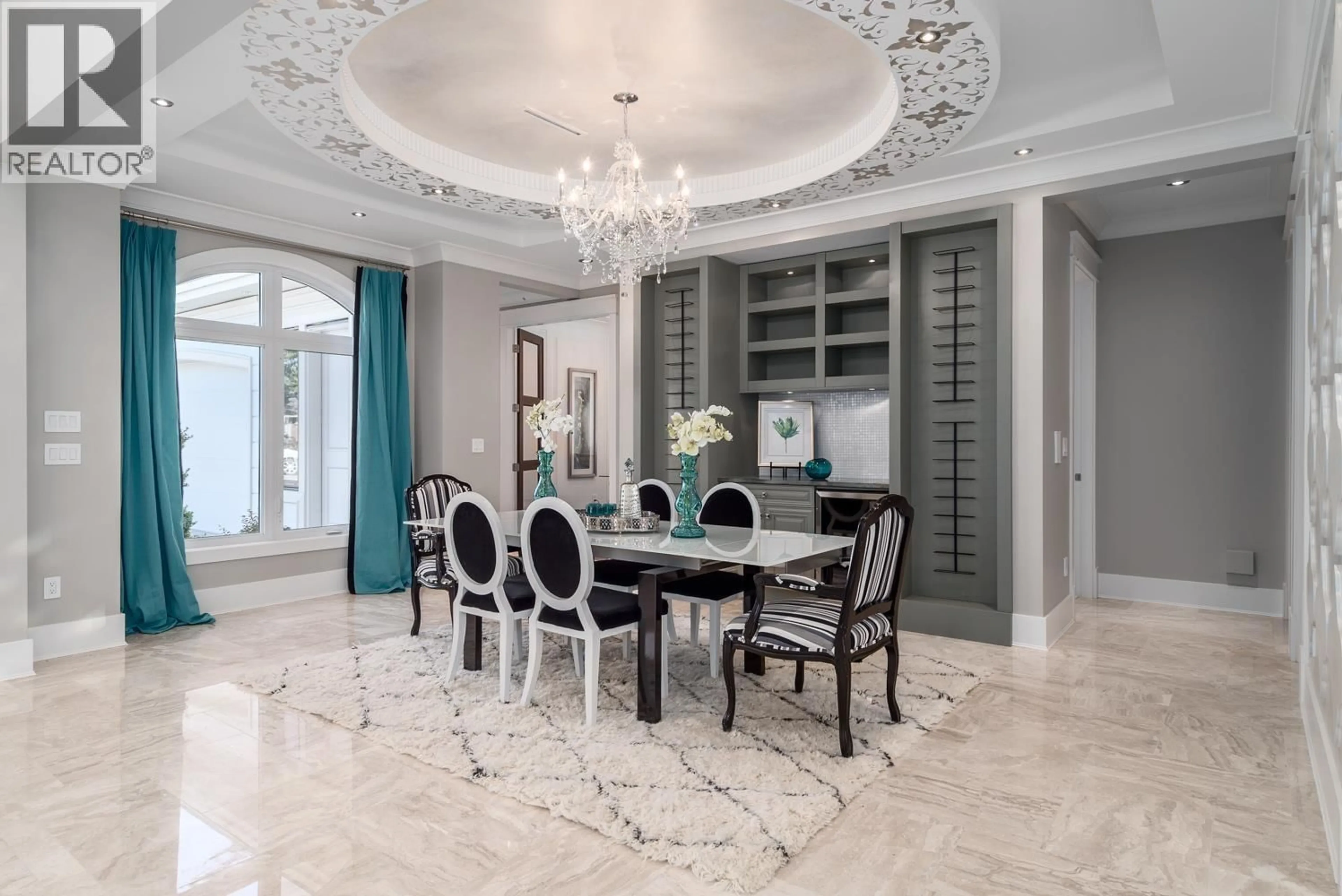 Dining room, ceramic/tile floor for 8171 ALANMORE PLACE, Richmond British Columbia V7C2B6