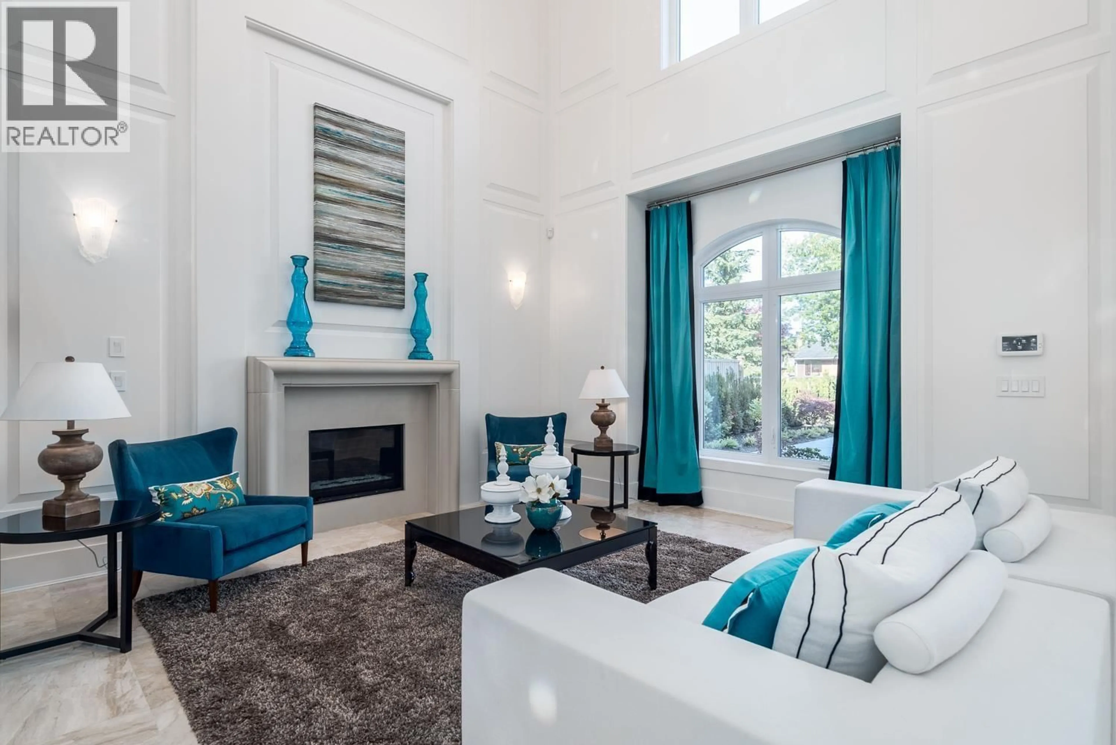 Living room with furniture, unknown for 8171 ALANMORE PLACE, Richmond British Columbia V7C2B6