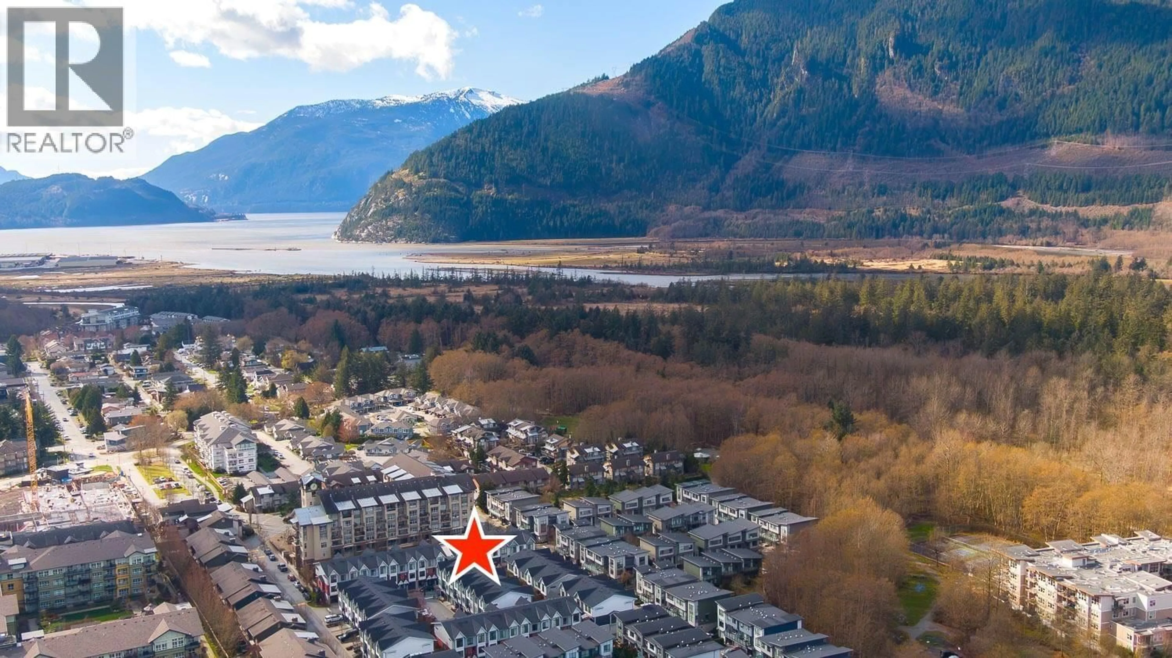 A pic from outside/outdoor area/front of a property/back of a property/a pic from drone, mountain view for 1214 GRANITE DRIVE, Squamish British Columbia V8B0V9