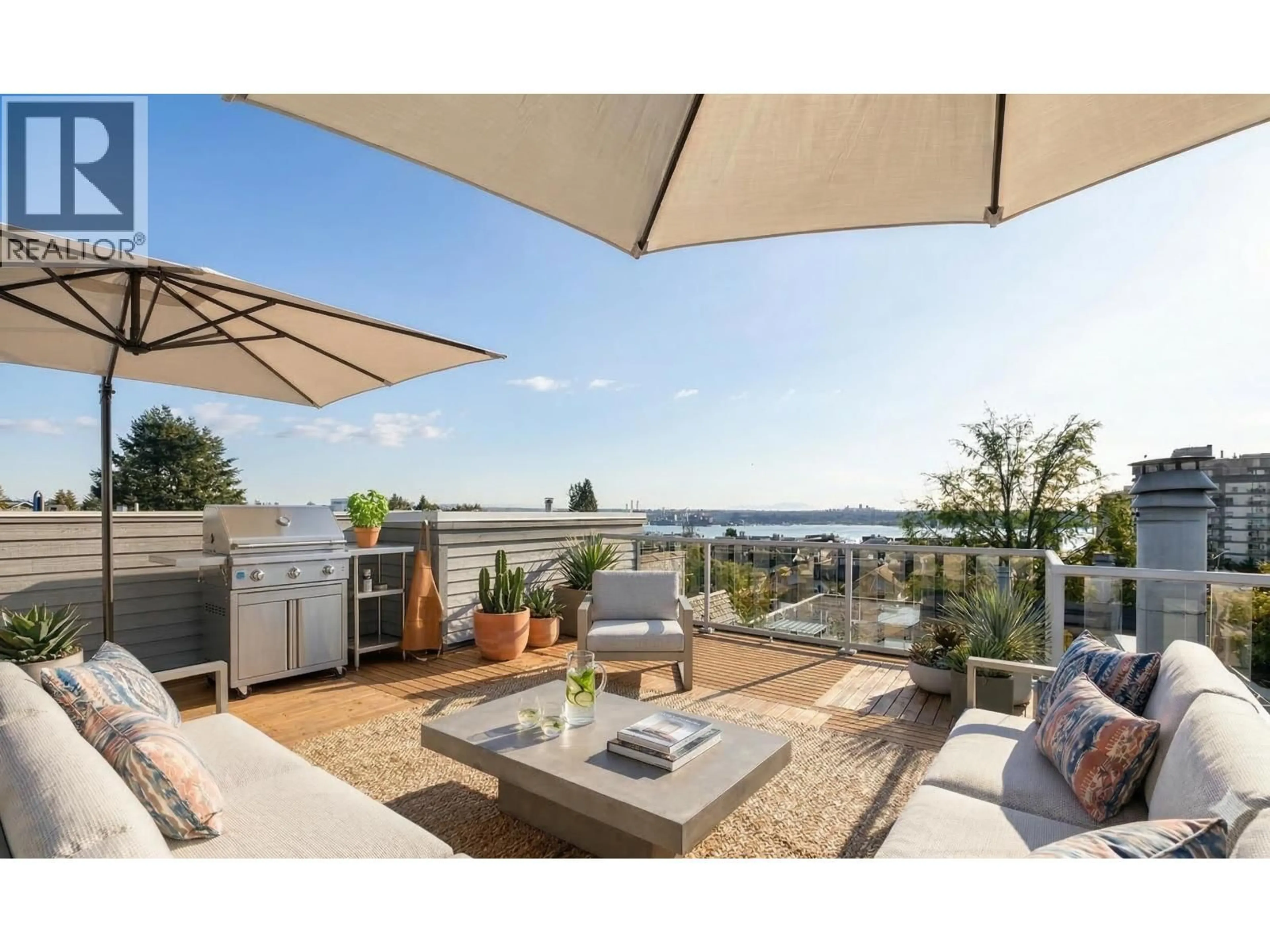 Patio, water/lake/river/ocean view for 416 ST. GEORGES AVENUE, North Vancouver British Columbia V7L3H1