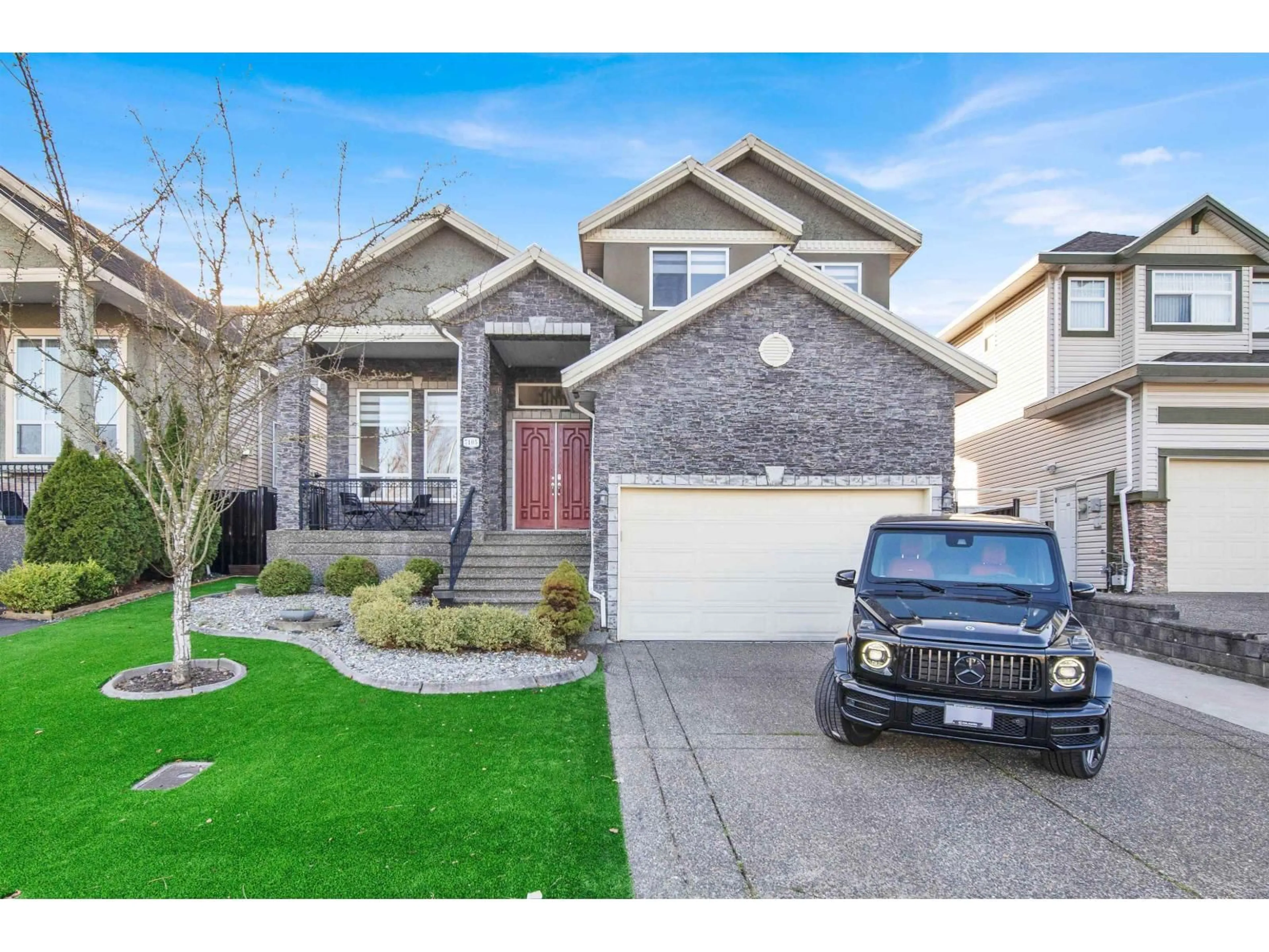 Home with brick exterior material, street for 7105 150A STREET, Surrey British Columbia V3S2E2