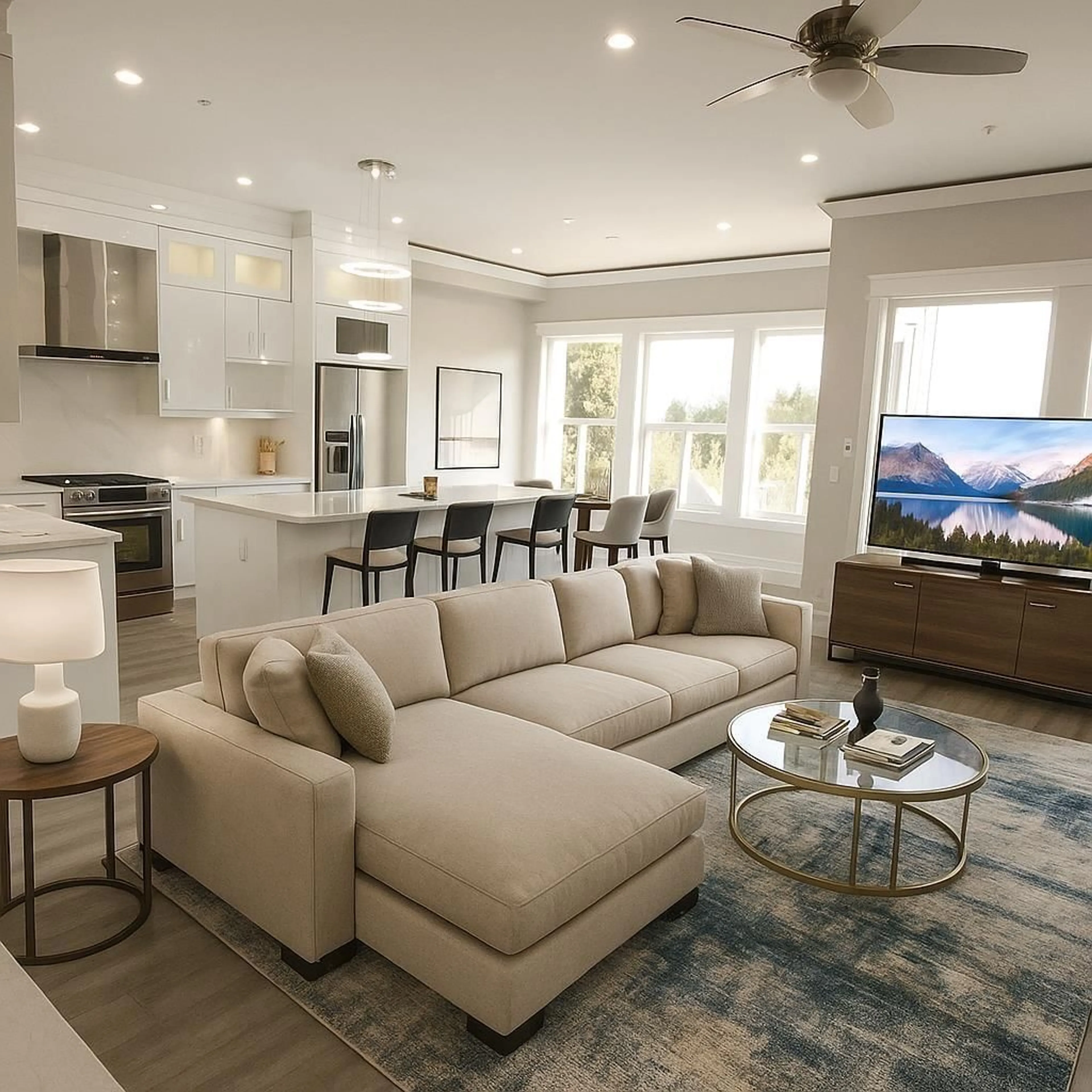 Living room with furniture, unknown for 33996 BARKER COURT, Mission British Columbia V2V6B2