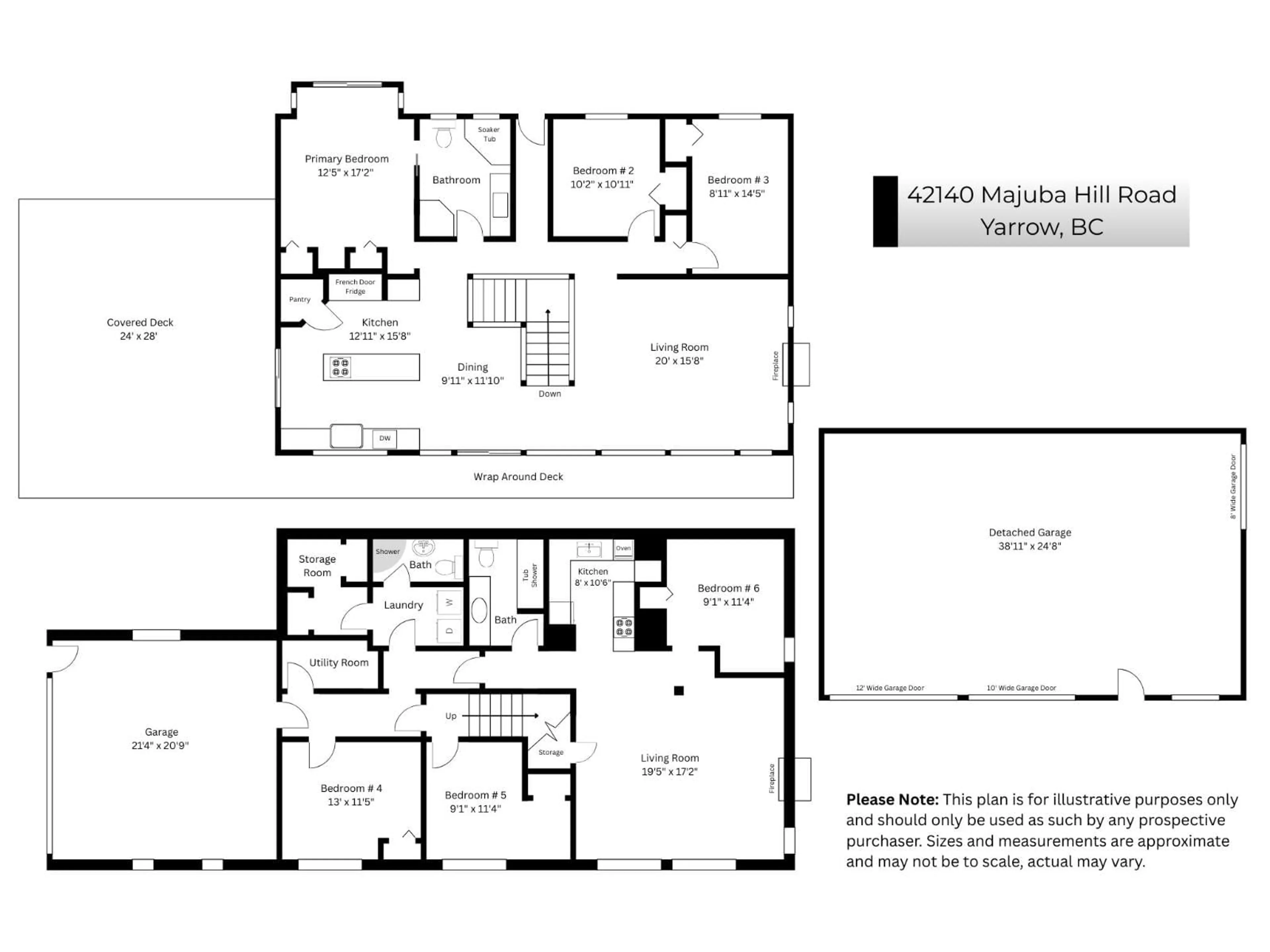 Floor plan for 42140 MAJUBA HILL ROAD, Yarrow British Columbia V2R5H2