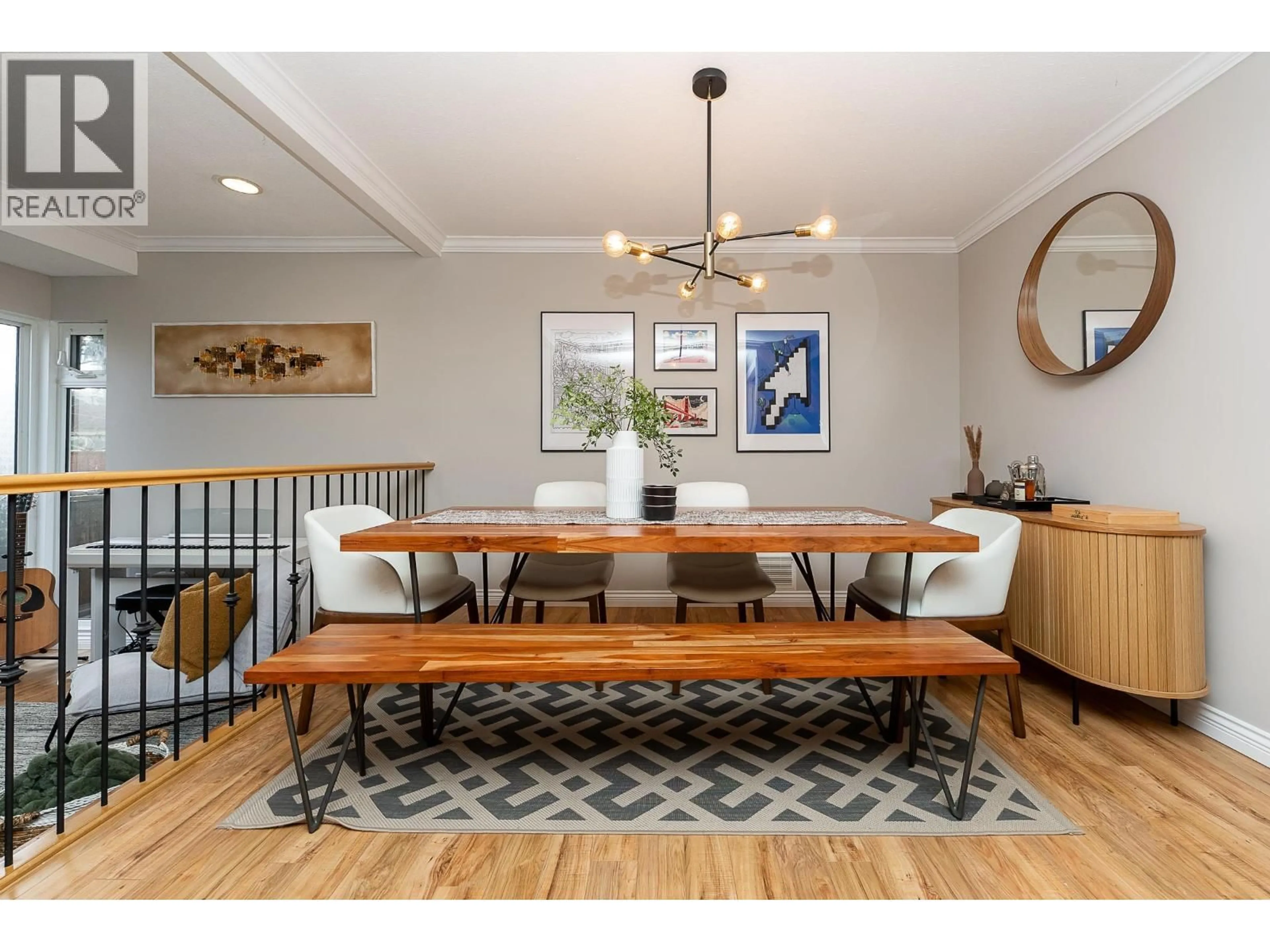 Dining room, wood/laminate floor for 3643 KENNEDY STREET, Port Coquitlam British Columbia V3B4Z2