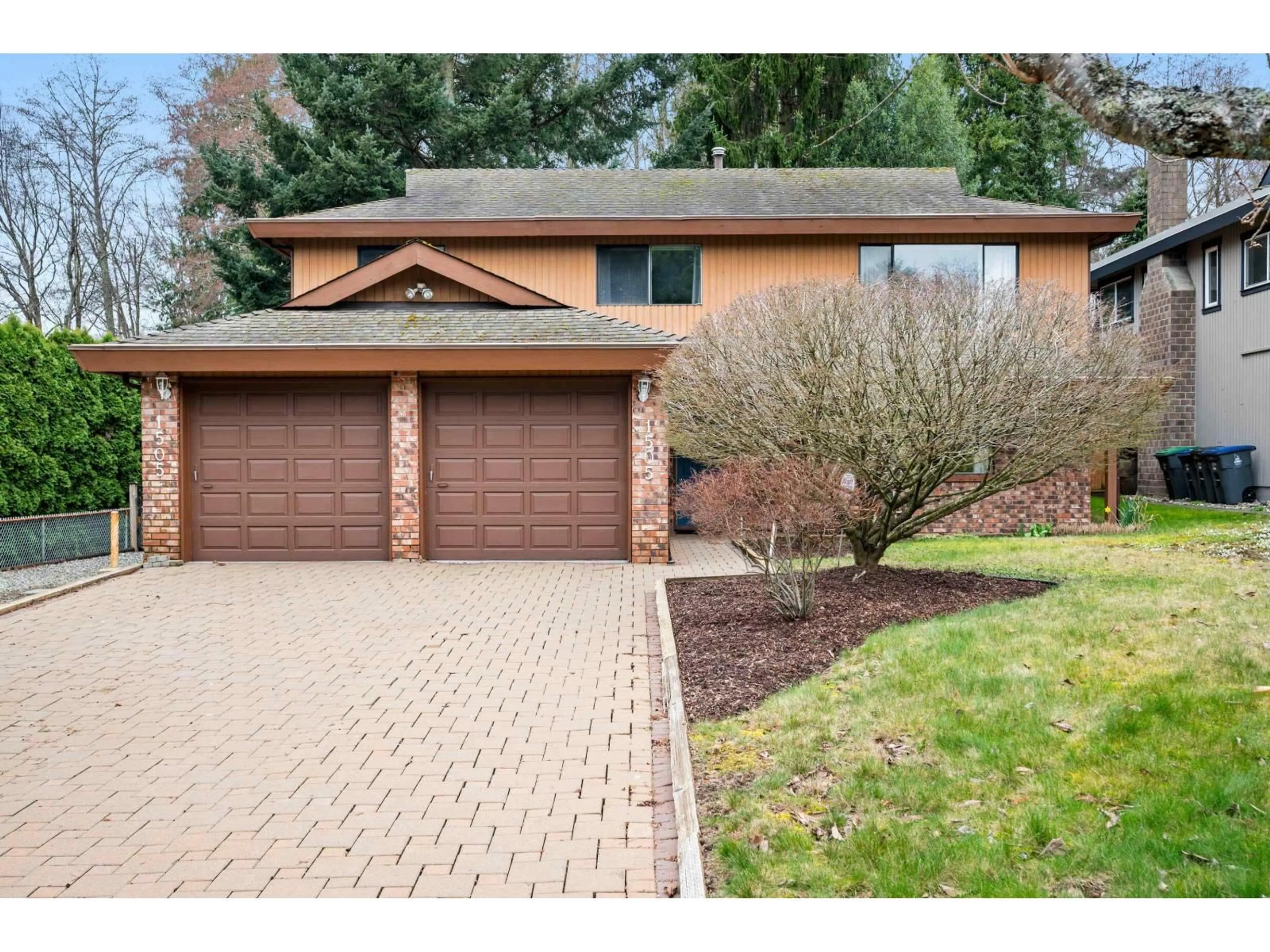 Home with brick exterior material, street for 1505 134A STREET, Surrey British Columbia V4A5P7