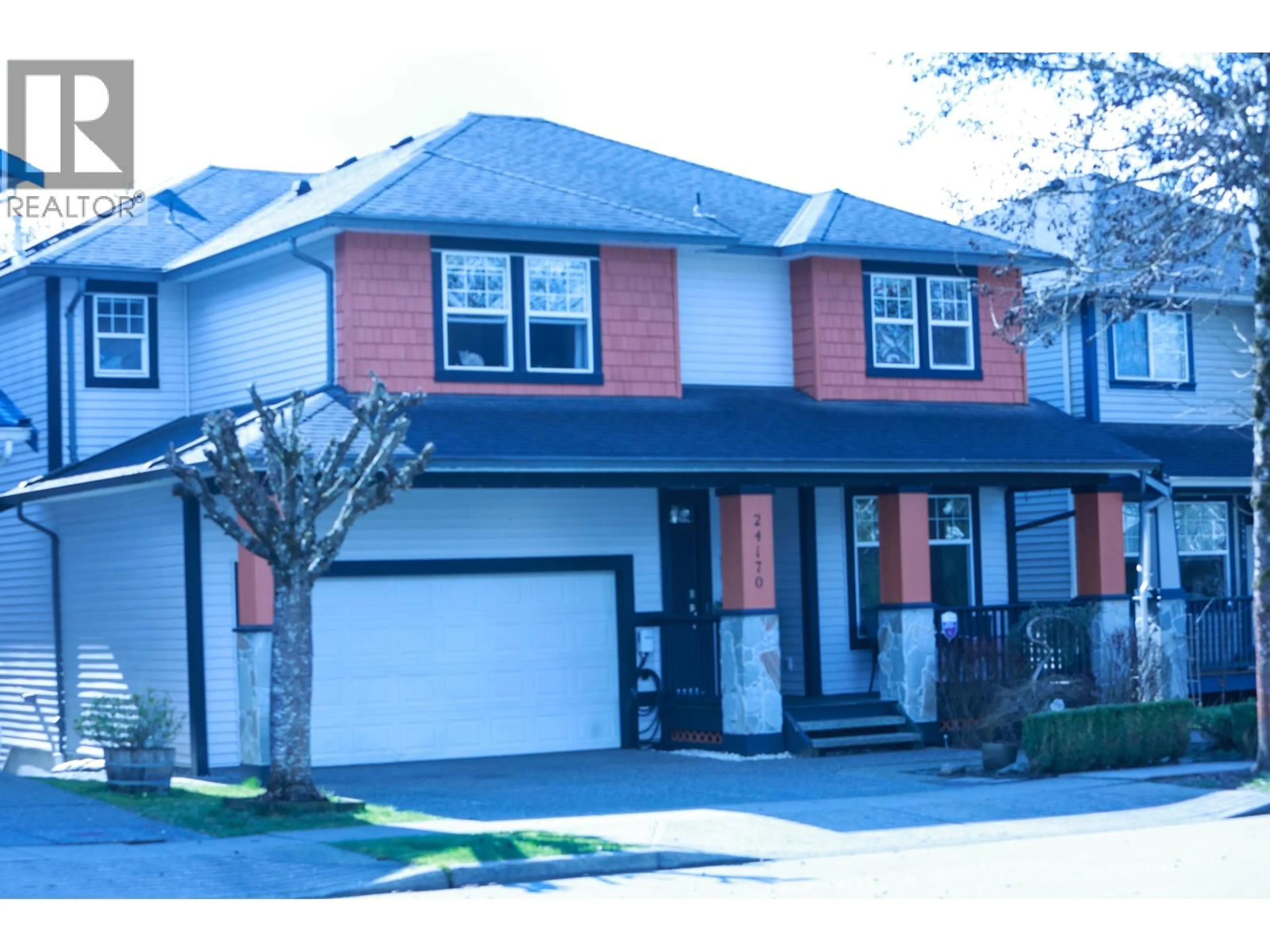 Home with vinyl exterior material, street for 24170 HILL AVENUE, Maple Ridge British Columbia V2W2C9