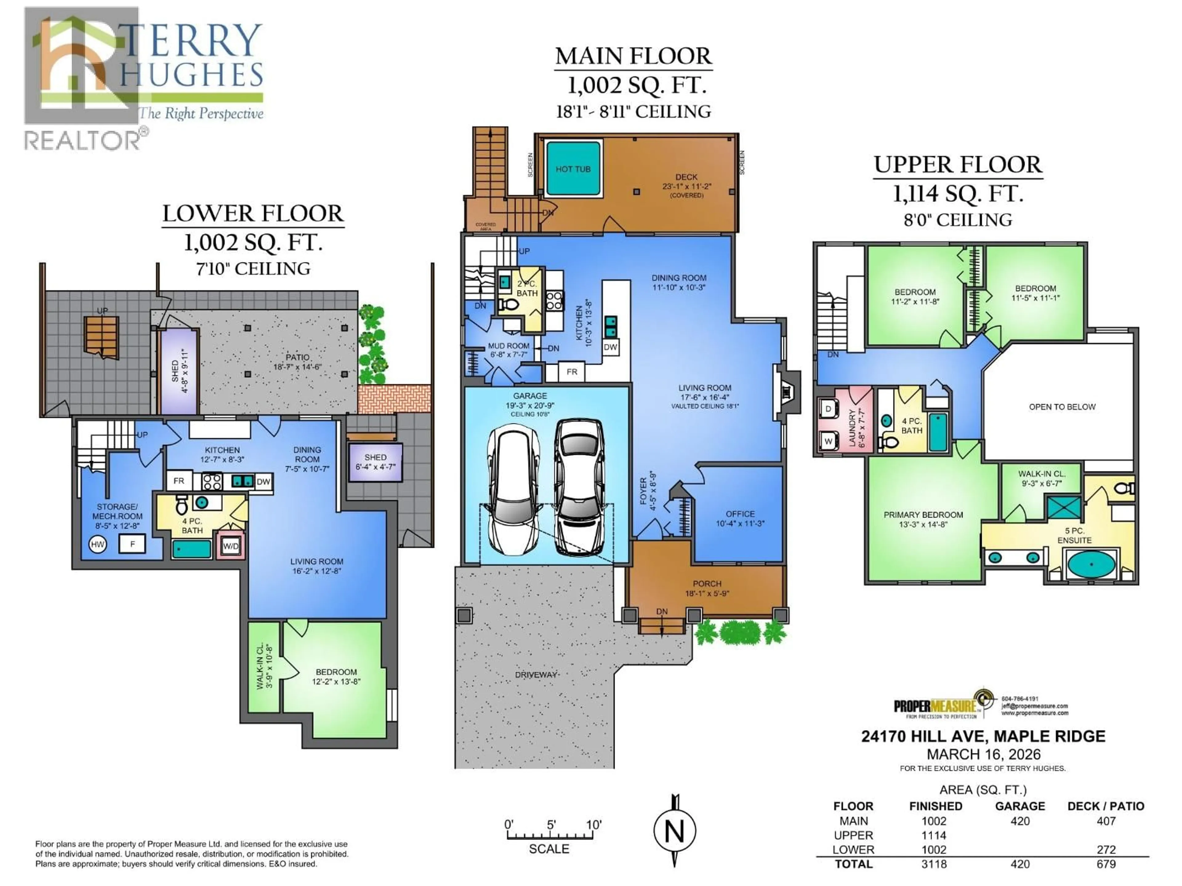 Floor plan for 24170 HILL AVENUE, Maple Ridge British Columbia V2W2C9