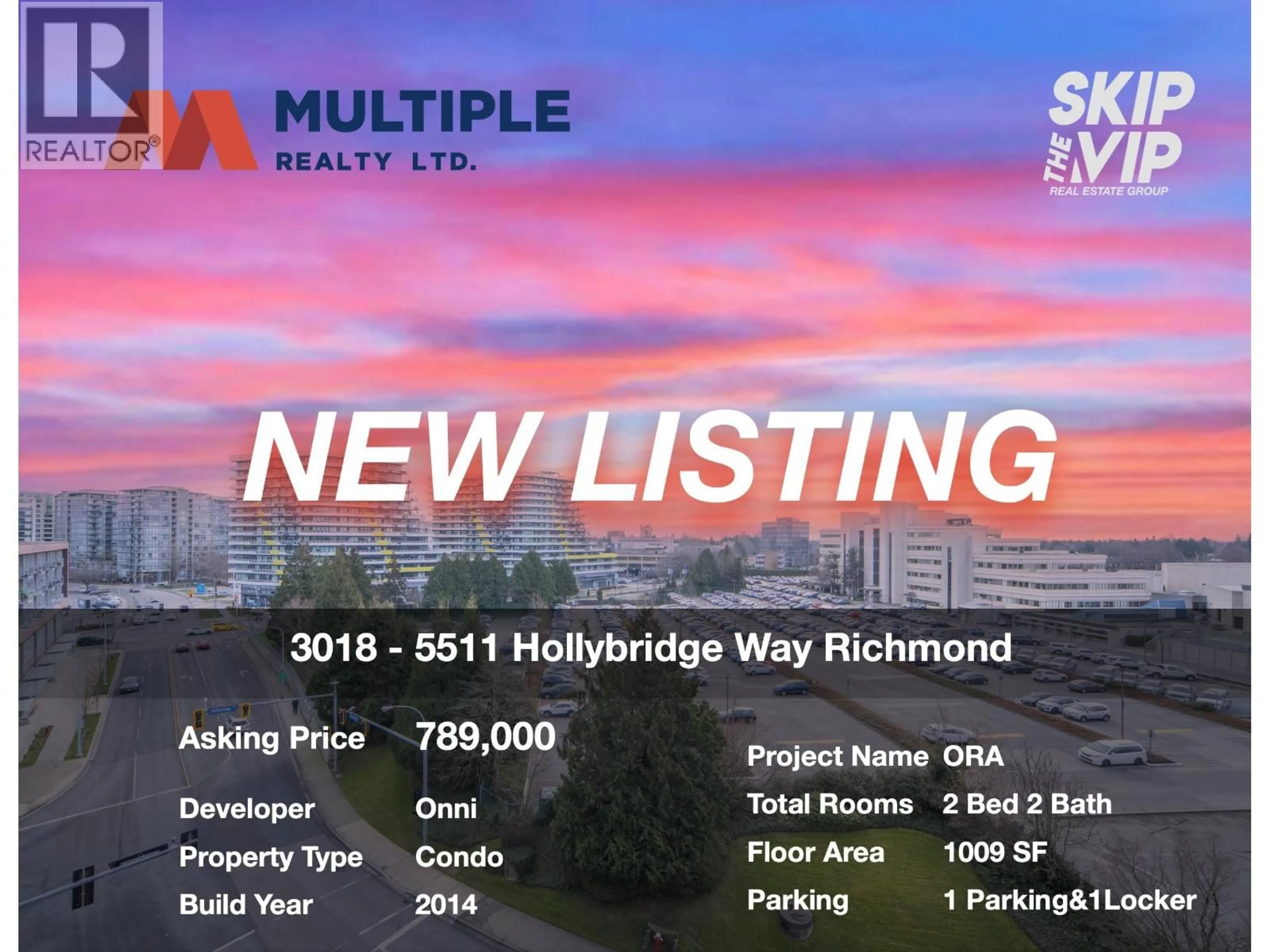A pic from outside/outdoor area/front of a property/back of a property/a pic from drone, building for 3018 - 5511 HOLLYBRIDGE WAY, Richmond British Columbia V7C0A3