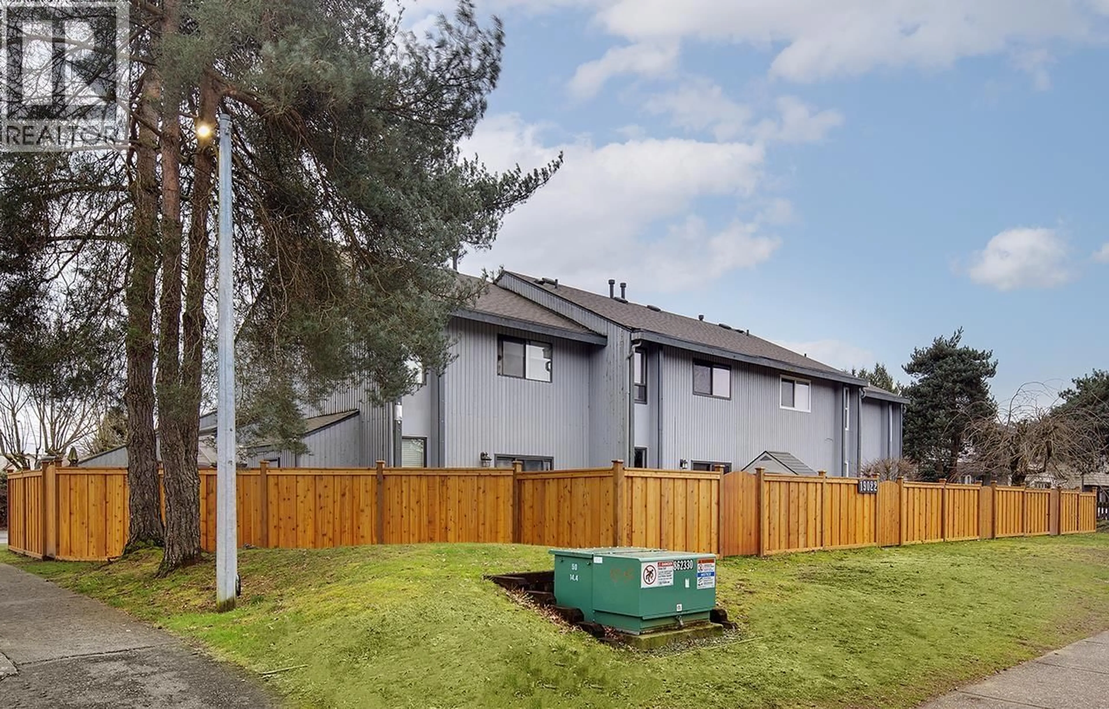 A pic from outside/outdoor area/front of a property/back of a property/a pic from drone, street for 3 - 19022 119B AVENUE, Pitt Meadows British Columbia V3Y1X5