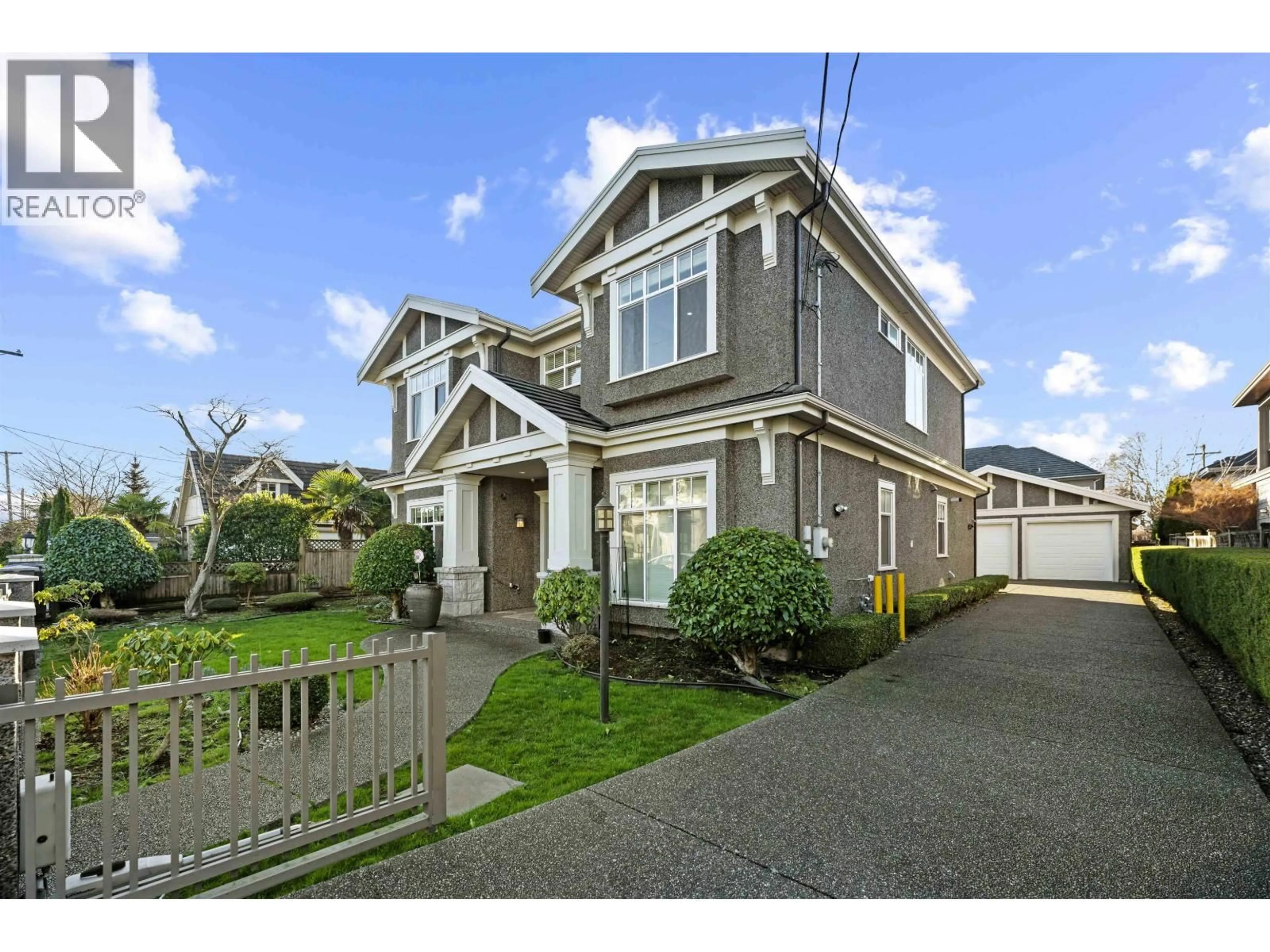 Home with vinyl exterior material, street for 9131 DESMOND ROAD, Richmond British Columbia V7E1P7