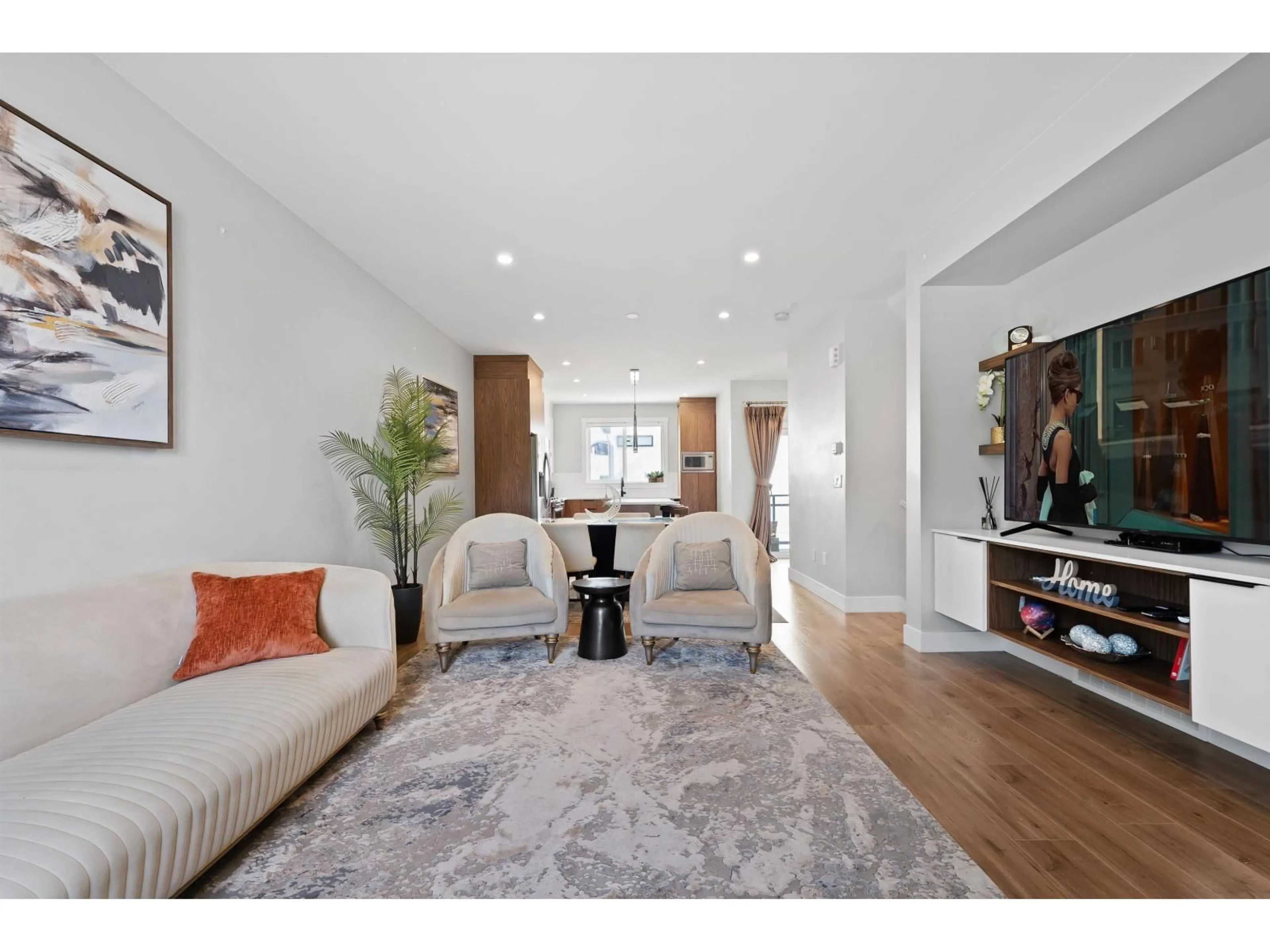 Living room with furniture, unknown for 56 - 1639 162 STREET, Surrey British Columbia V4A4Y1