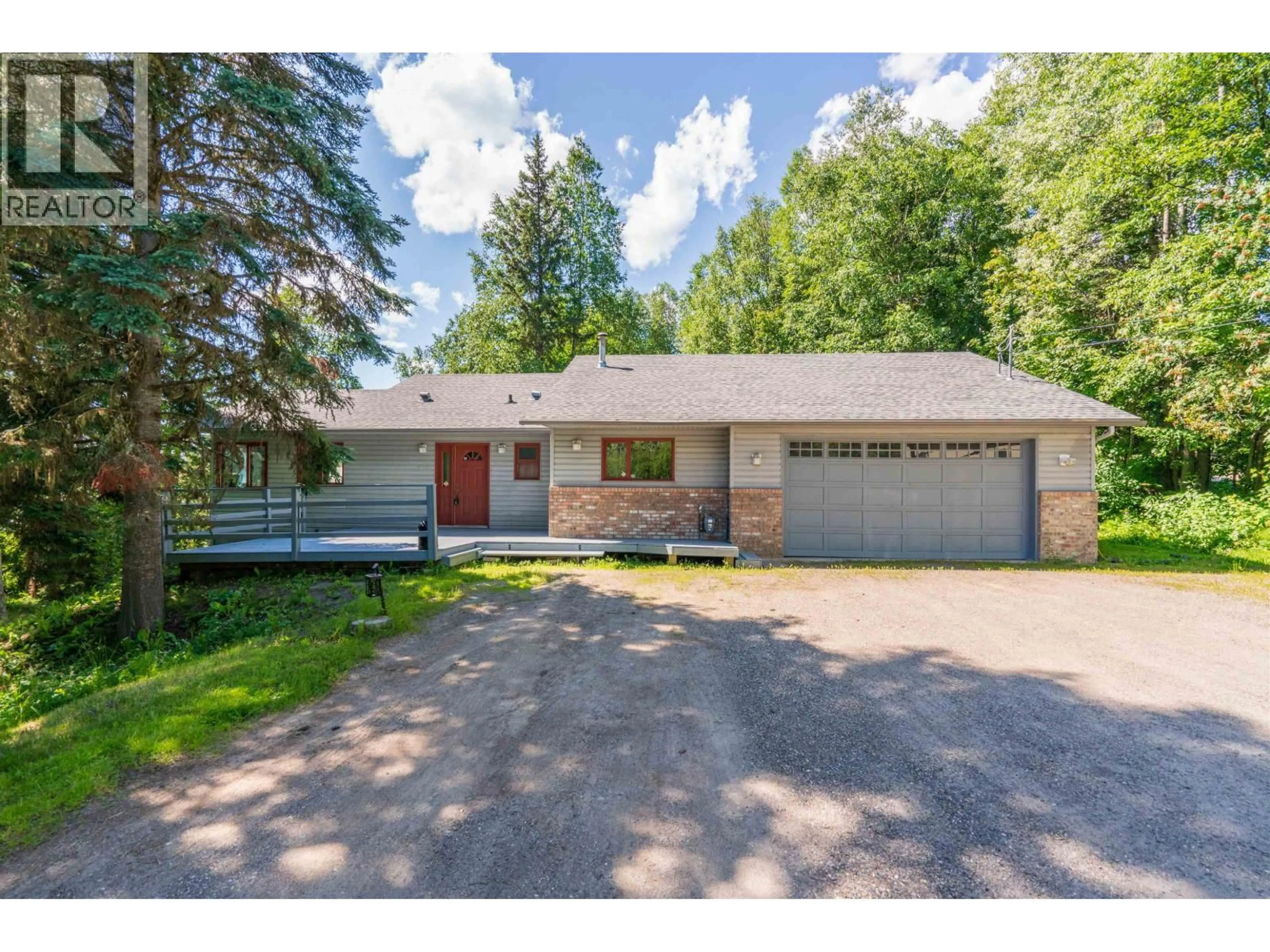 A pic from outside/outdoor area/front of a property/back of a property/a pic from drone, street for 9133 INGLEWOOD ROAD, Prince George British Columbia V2K5H6