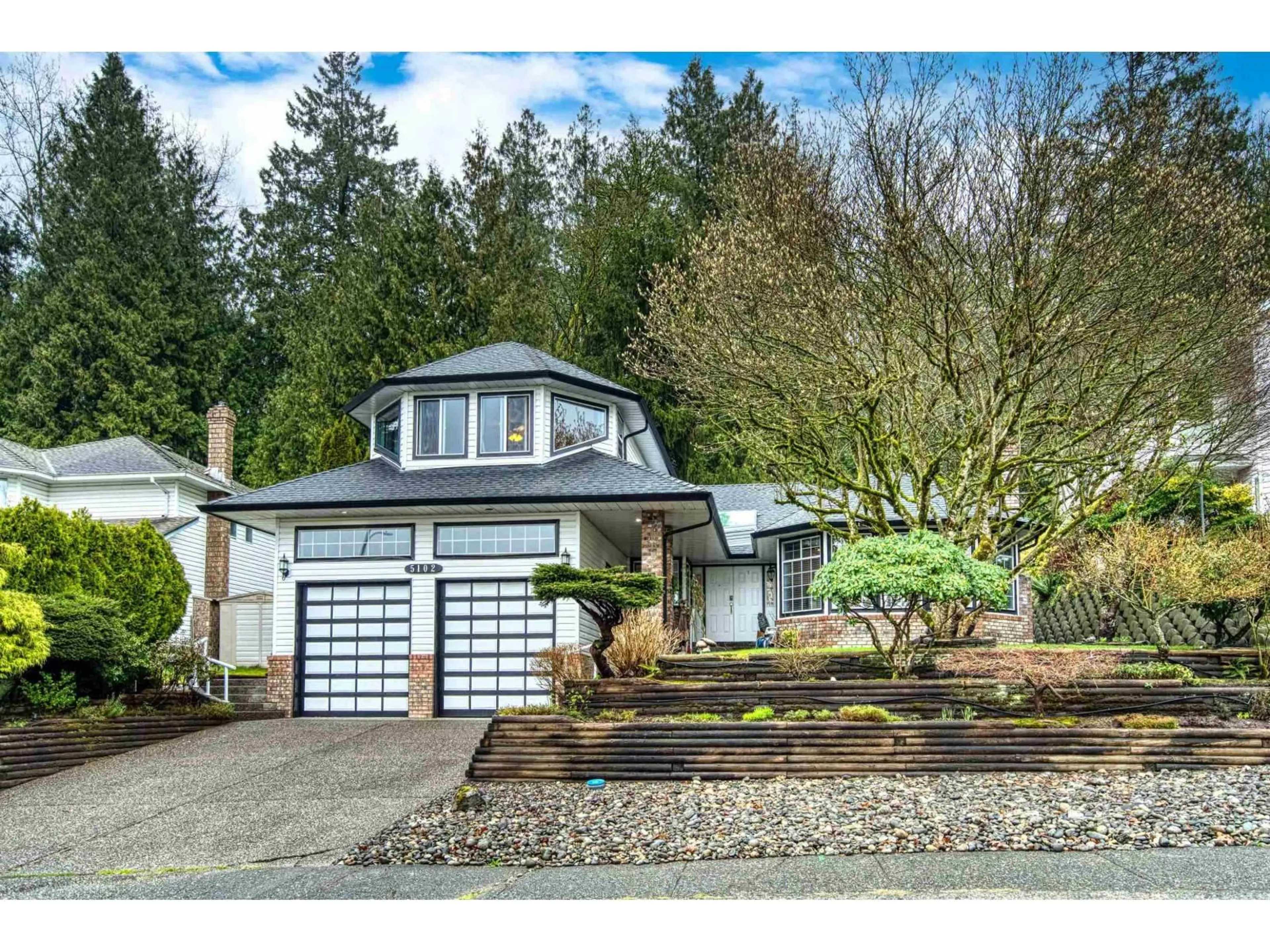 Home with vinyl exterior material, street for 5102 219A STREET, Langley British Columbia V3A8P8