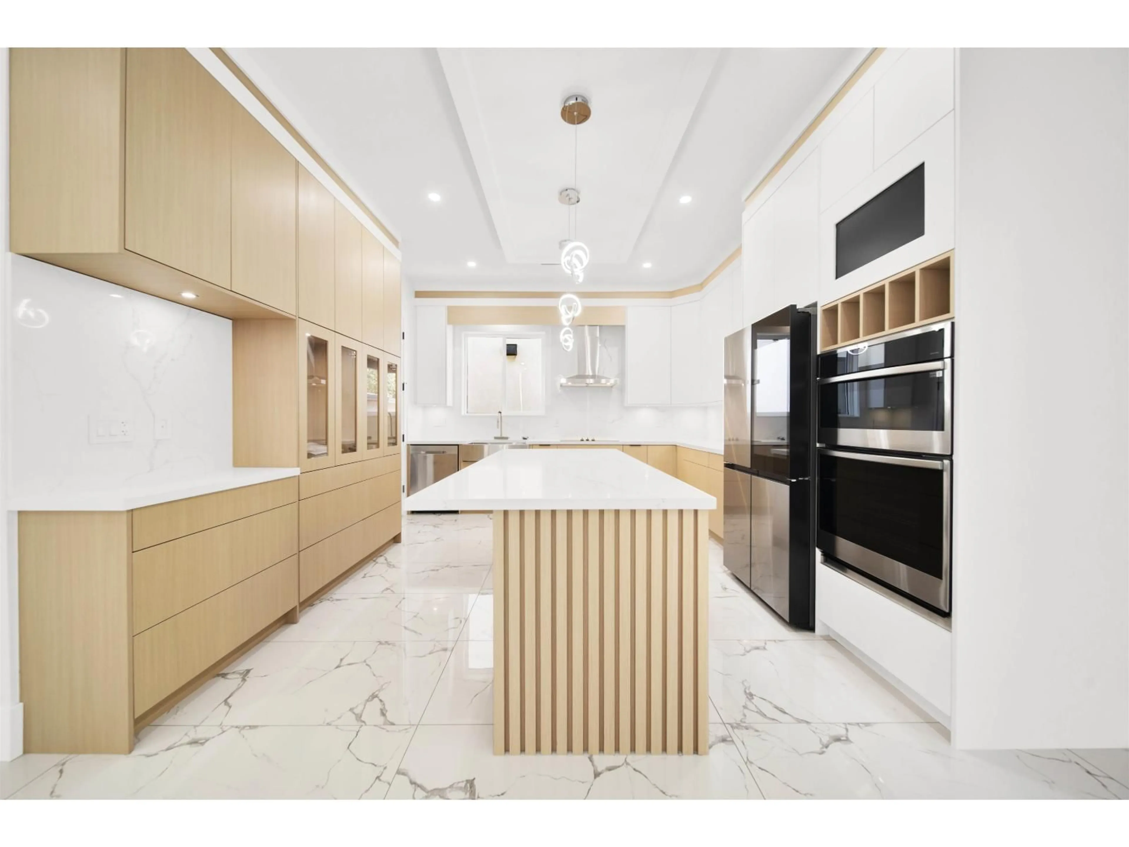 Contemporary kitchen, ceramic/tile floor for 11775 82B AVENUE, Delta British Columbia V4C2E8