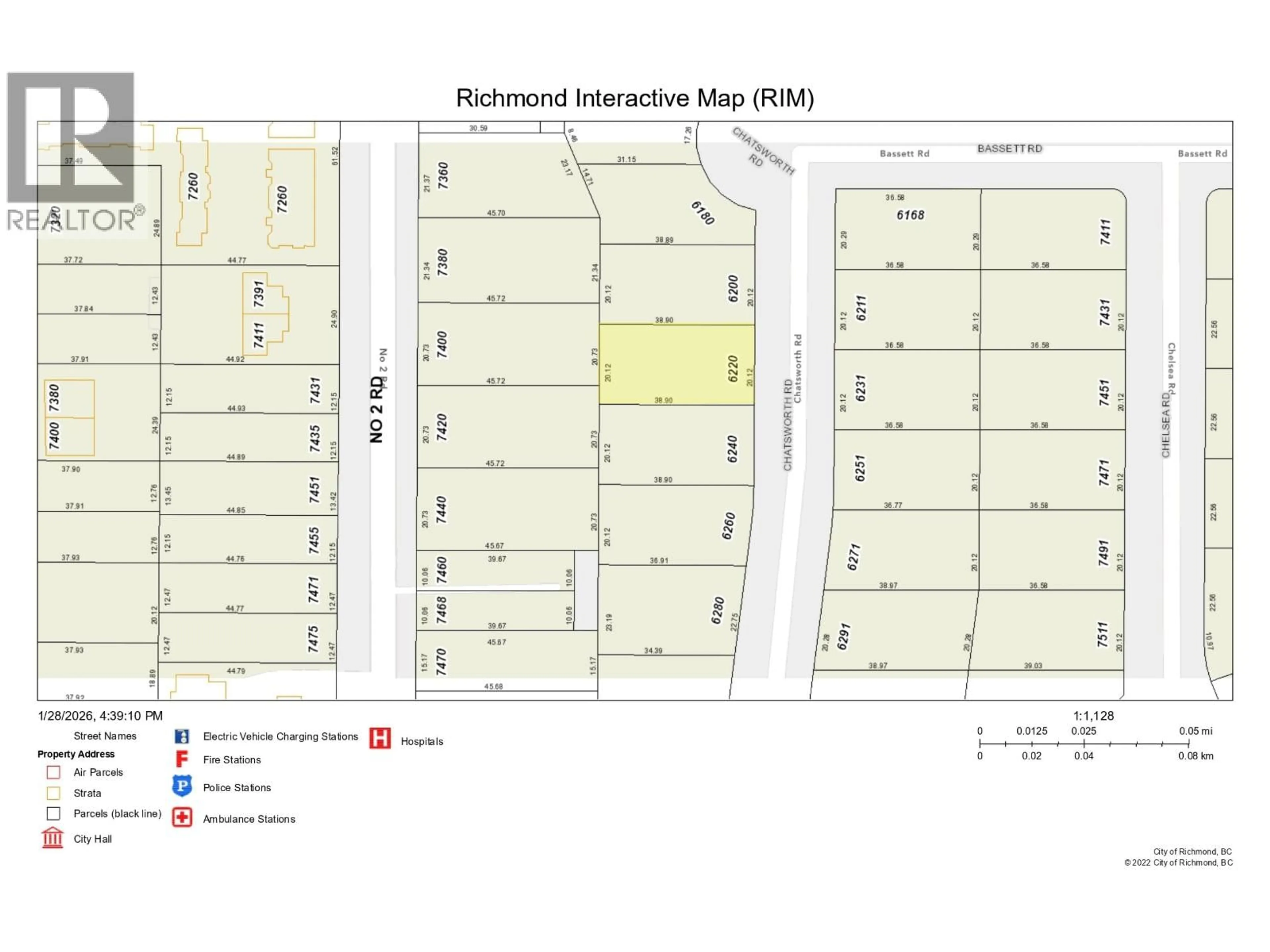Floor plan for 6220 CHATSWORTH ROAD, Richmond British Columbia V7C3S3