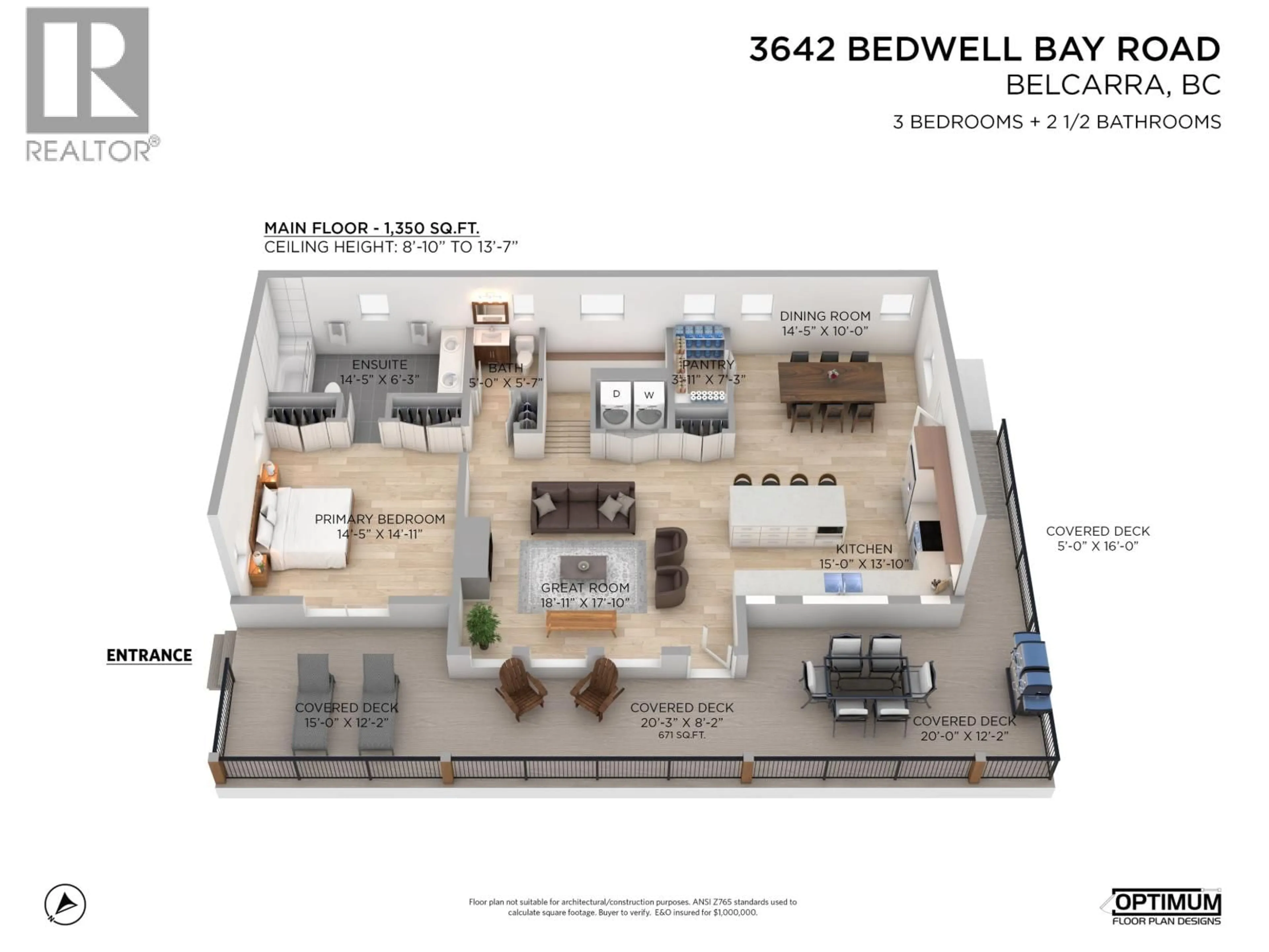 Floor plan for 3642 BEDWELL BAY ROAD, Belcarra British Columbia V3H4R5