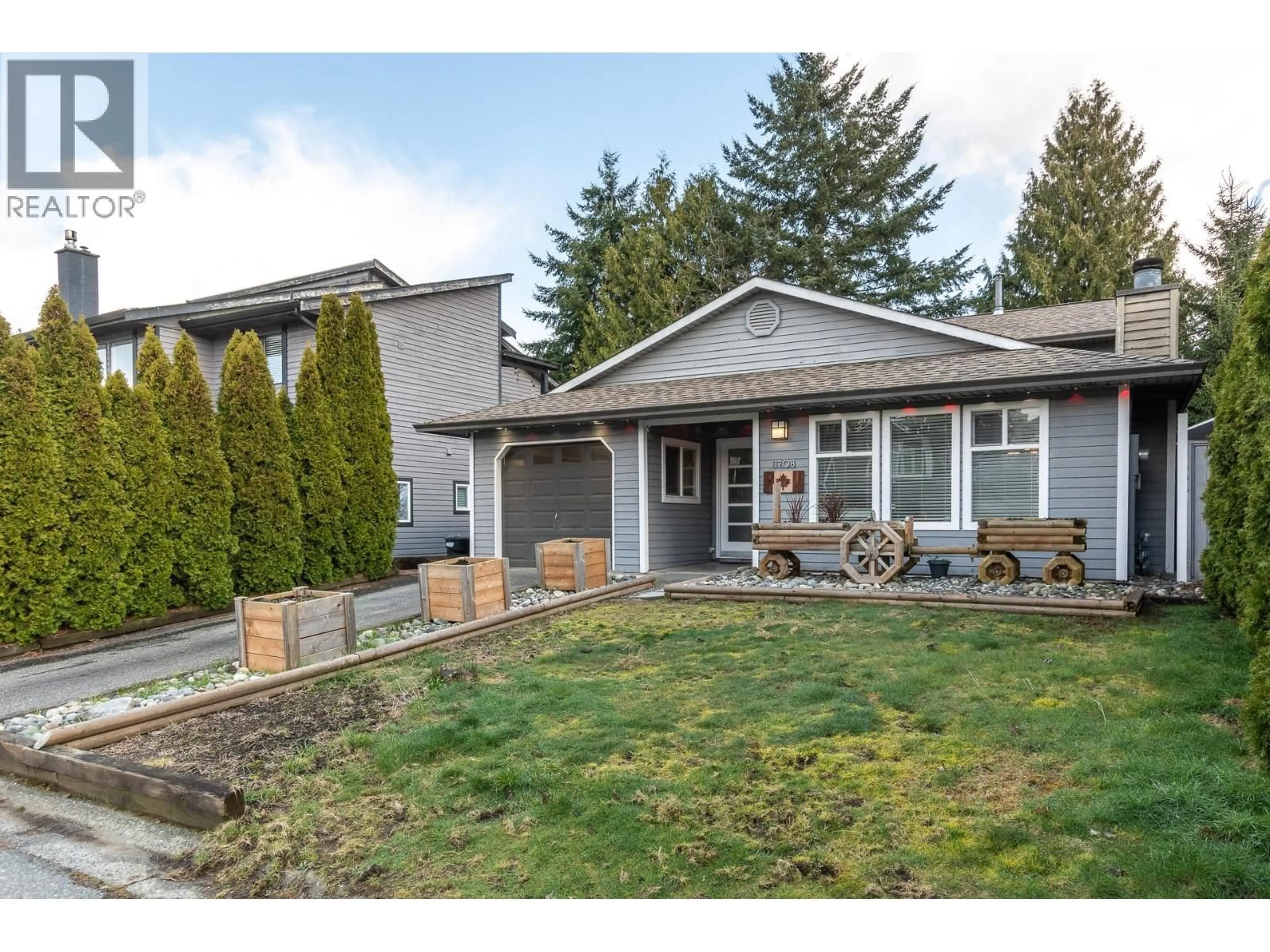 Home with vinyl exterior material, street for 11708 FURUKAWA PLACE, Maple Ridge British Columbia V2X8T6