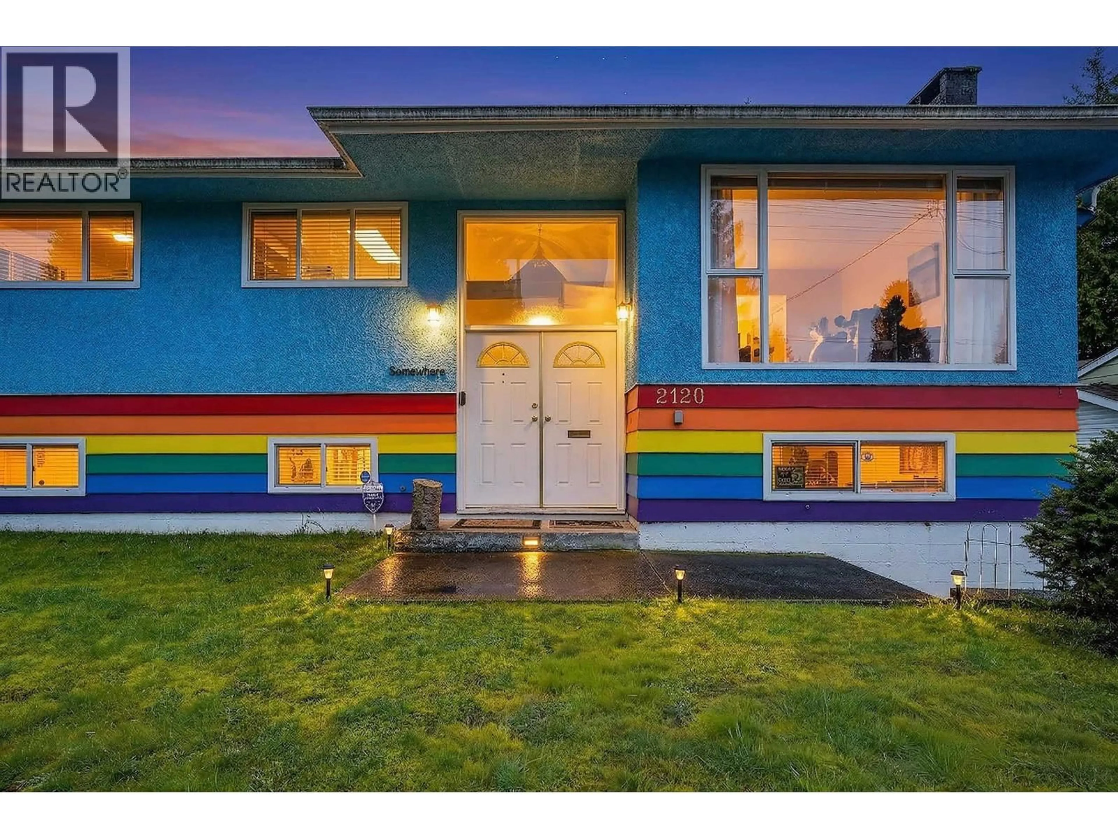 Home with vinyl exterior material, street for 2120 COMO LAKE AVENUE, Coquitlam British Columbia V3J3R5