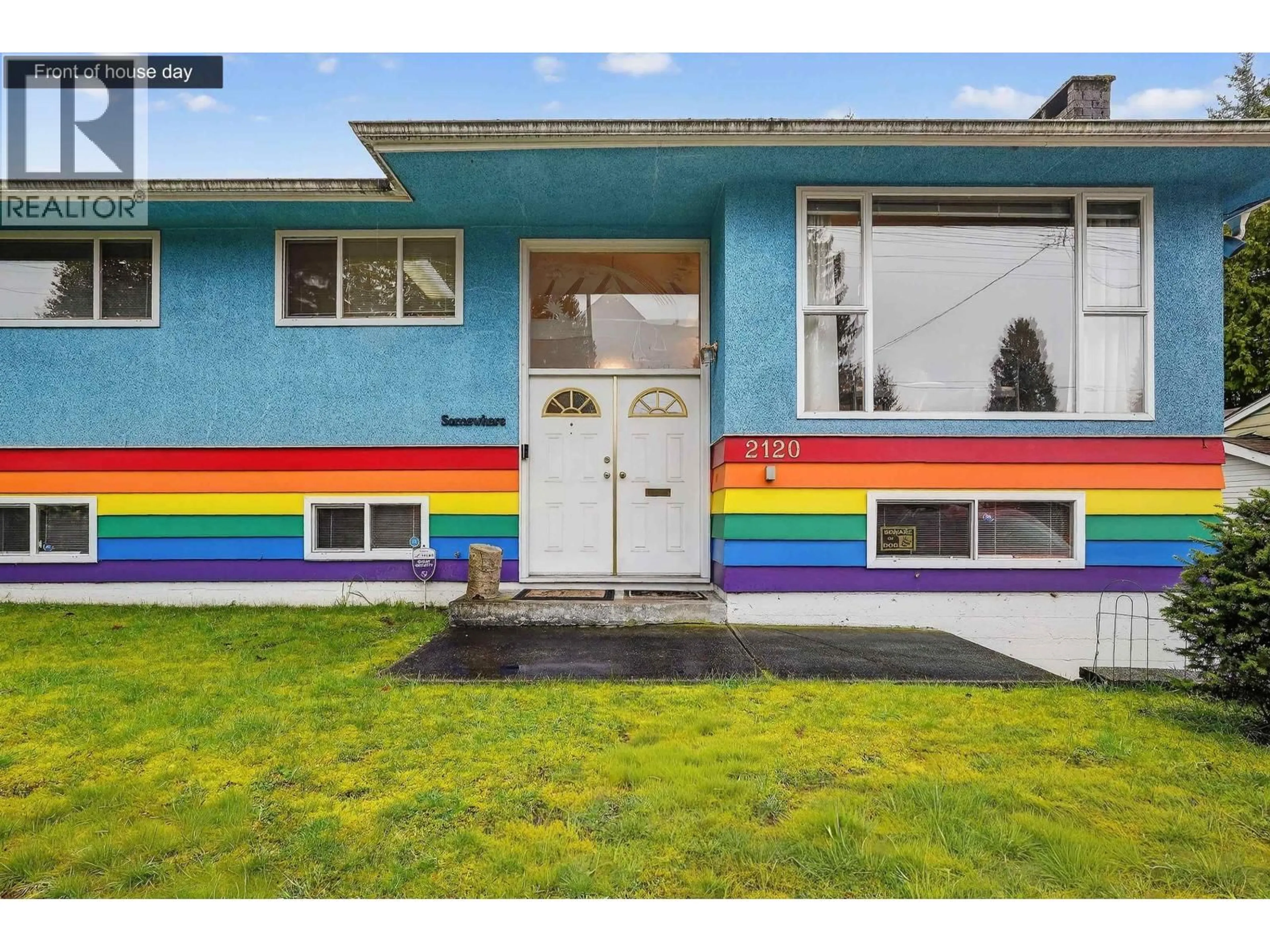 Home with vinyl exterior material, street for 2120 COMO LAKE AVENUE, Coquitlam British Columbia V3J3R5