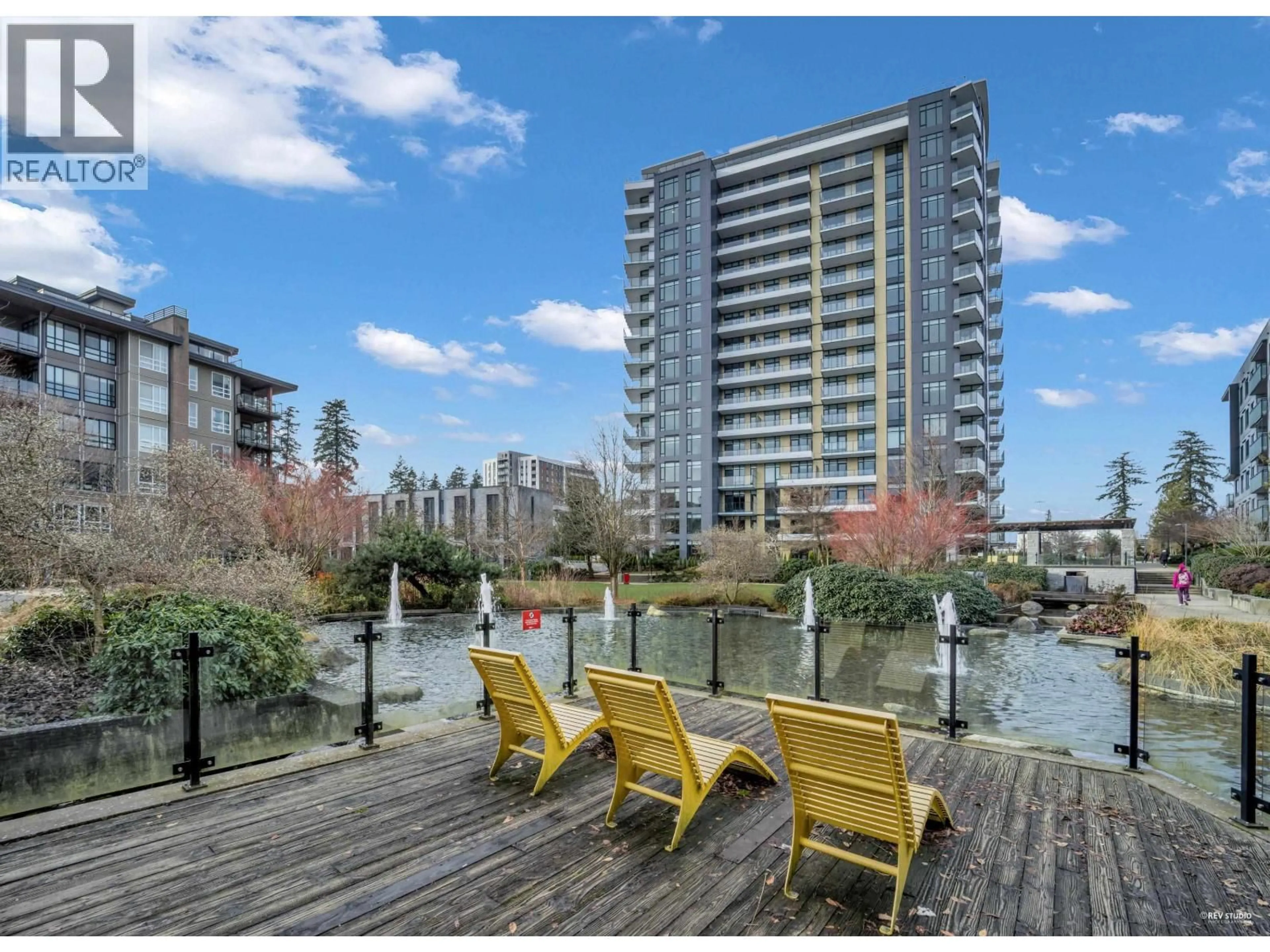 Patio, water/lake/river/ocean view for 607 - 6138 BIRNEY AVENUE, Vancouver British Columbia V6T1W5