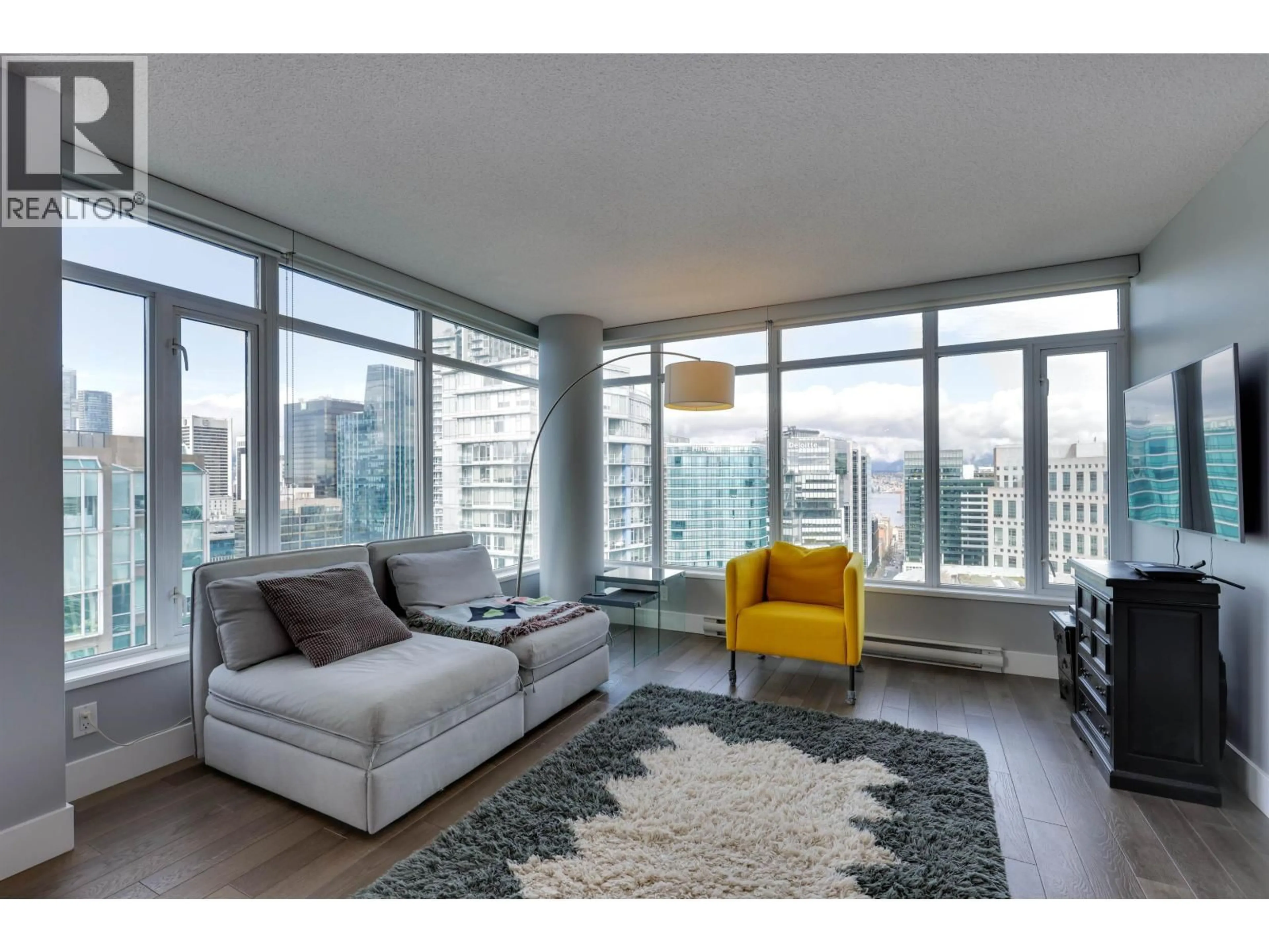 Living room with furniture, unknown for 3102 - 888 HOMER STREET, Vancouver British Columbia V6B0H7