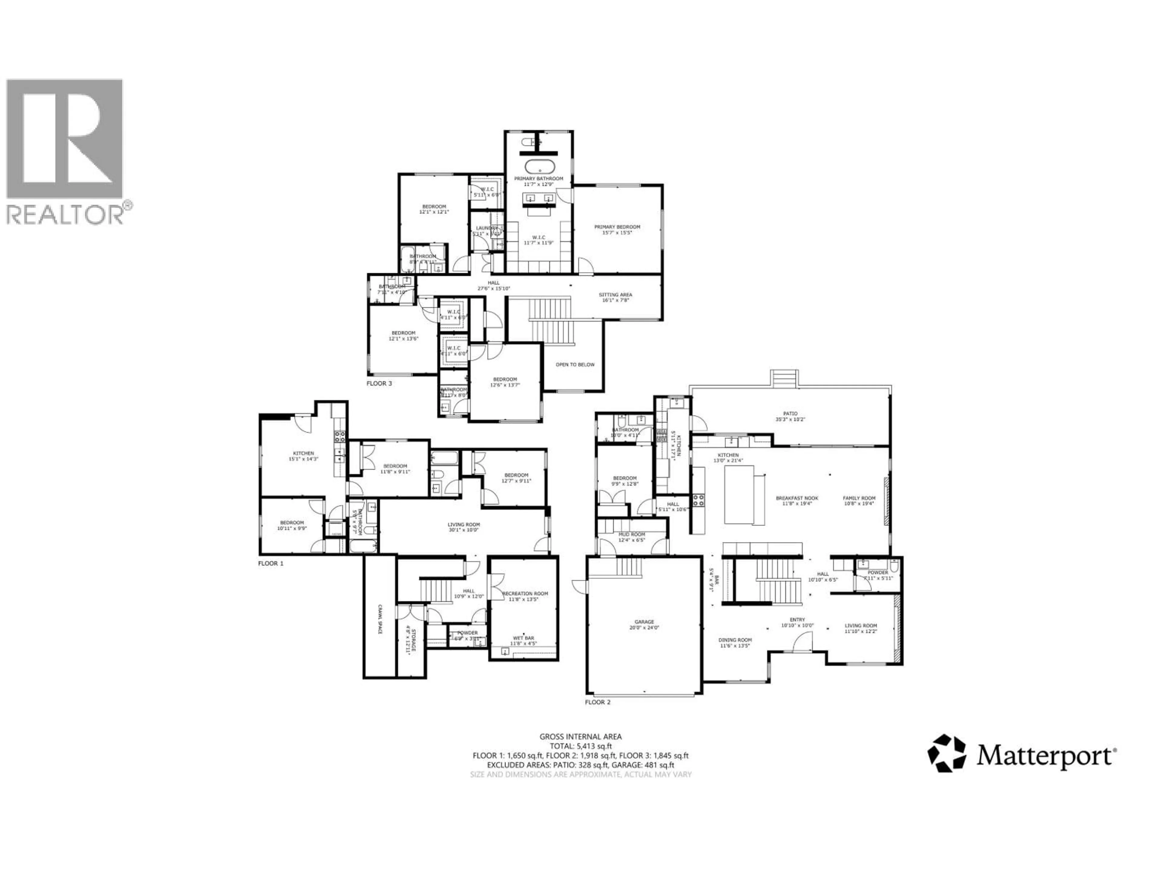 Floor plan for 821 PROSPECT STREET, Coquitlam British Columbia V3J6E8
