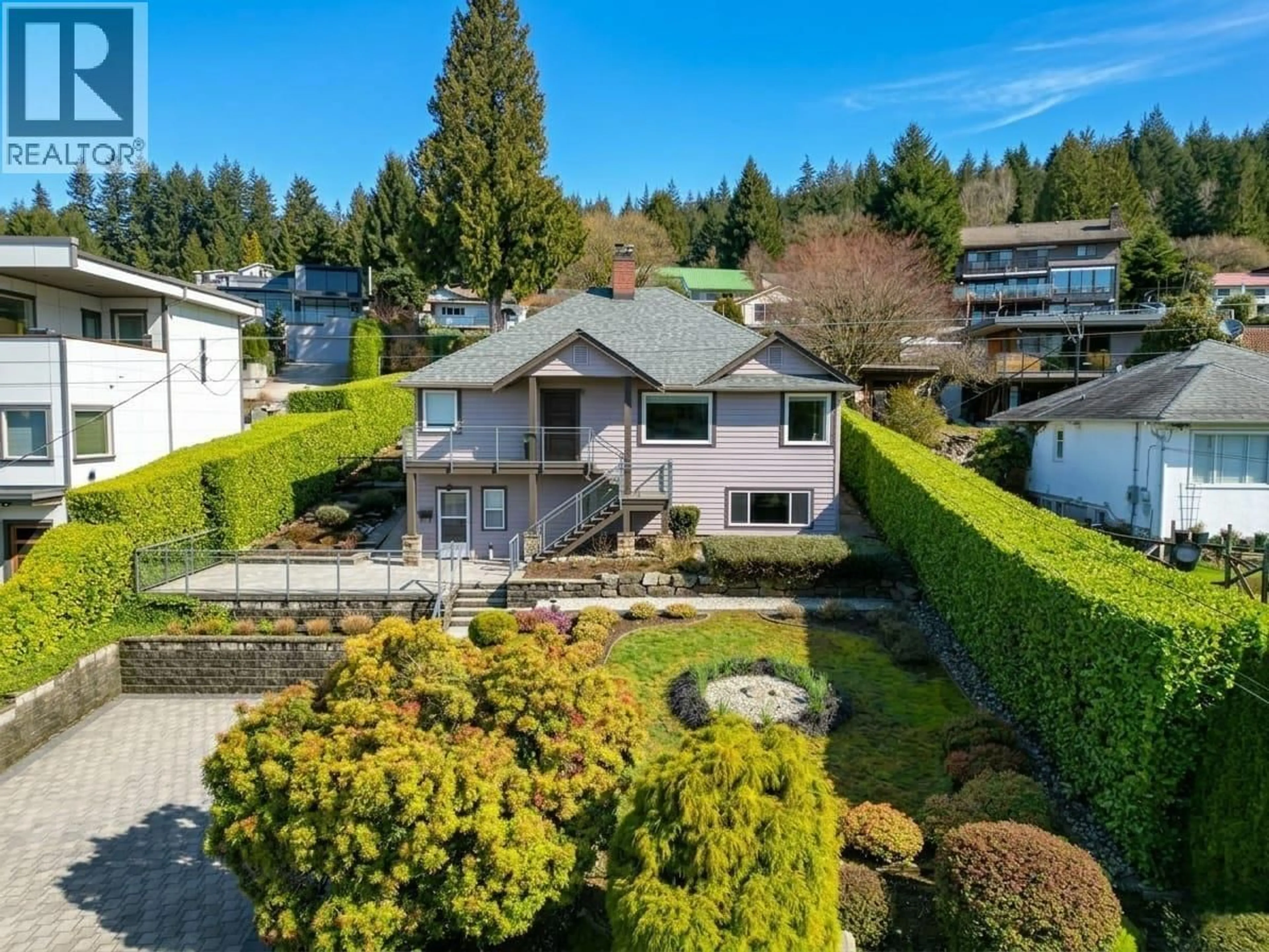 A pic from outside/outdoor area/front of a property/back of a property/a pic from drone, unknown for 1227 IOCO ROAD, Port Moody British Columbia V3H2W9