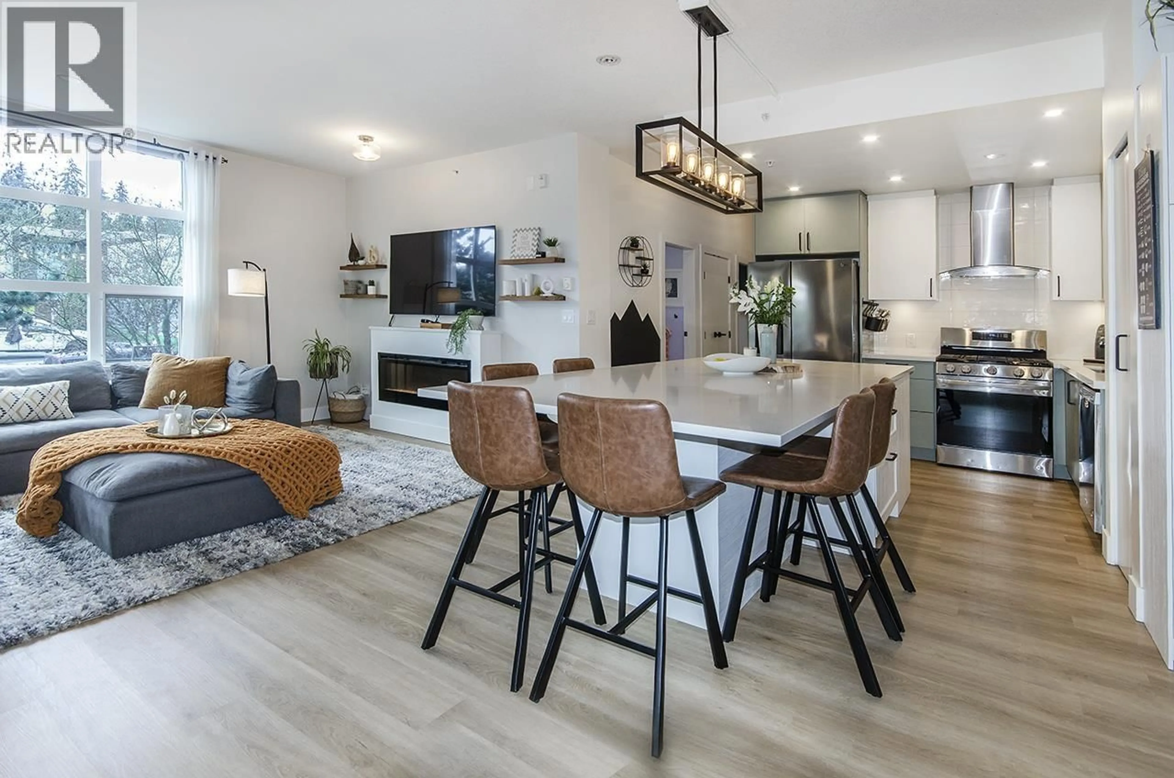 Open concept kitchen, unknown for 102 - 3602 ALDERCREST DRIVE, North Vancouver British Columbia V7G0A2