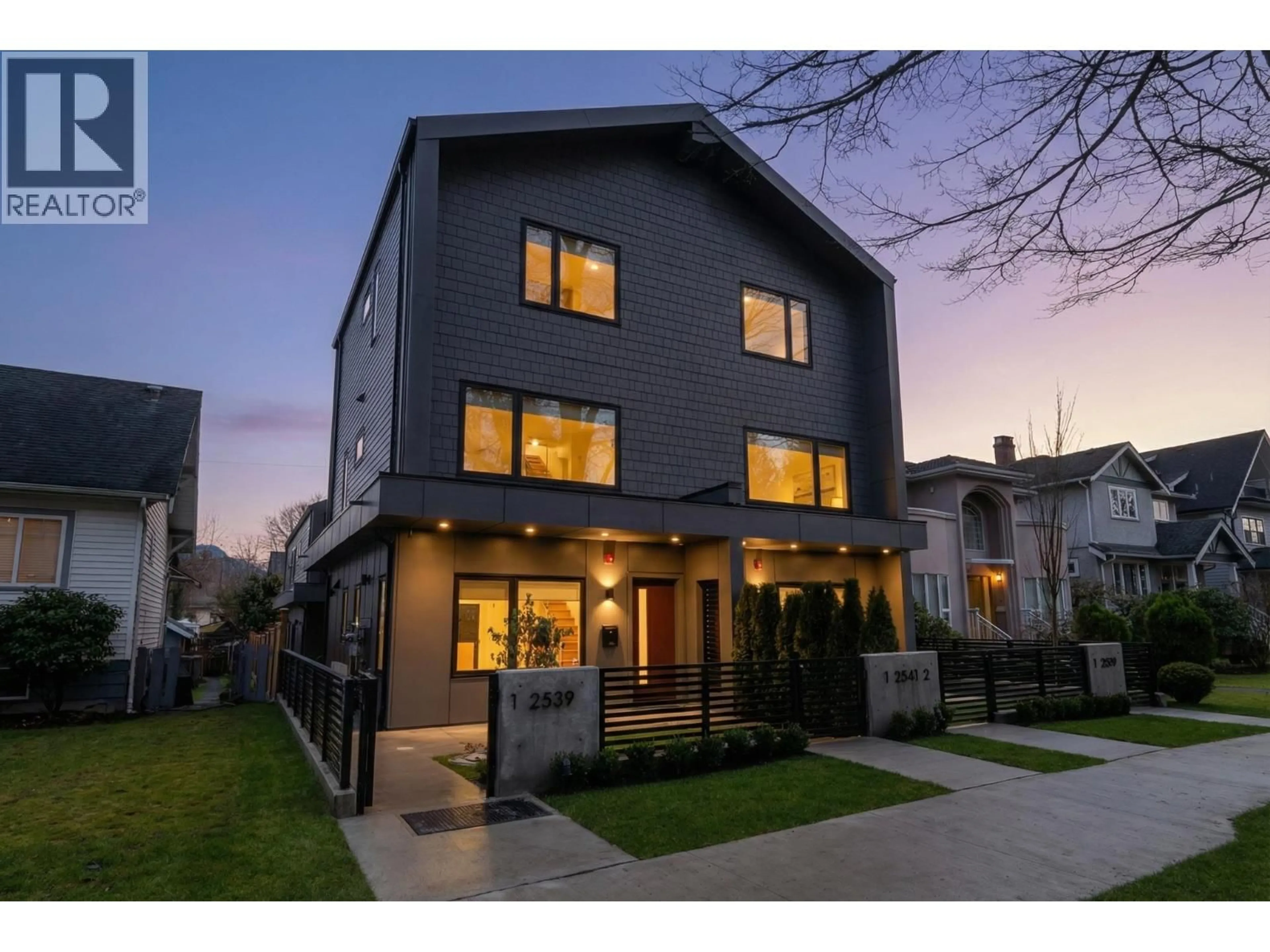 Home with brick exterior material, street for 1 - 2539 GRANT STREET, Vancouver British Columbia V5K3G6