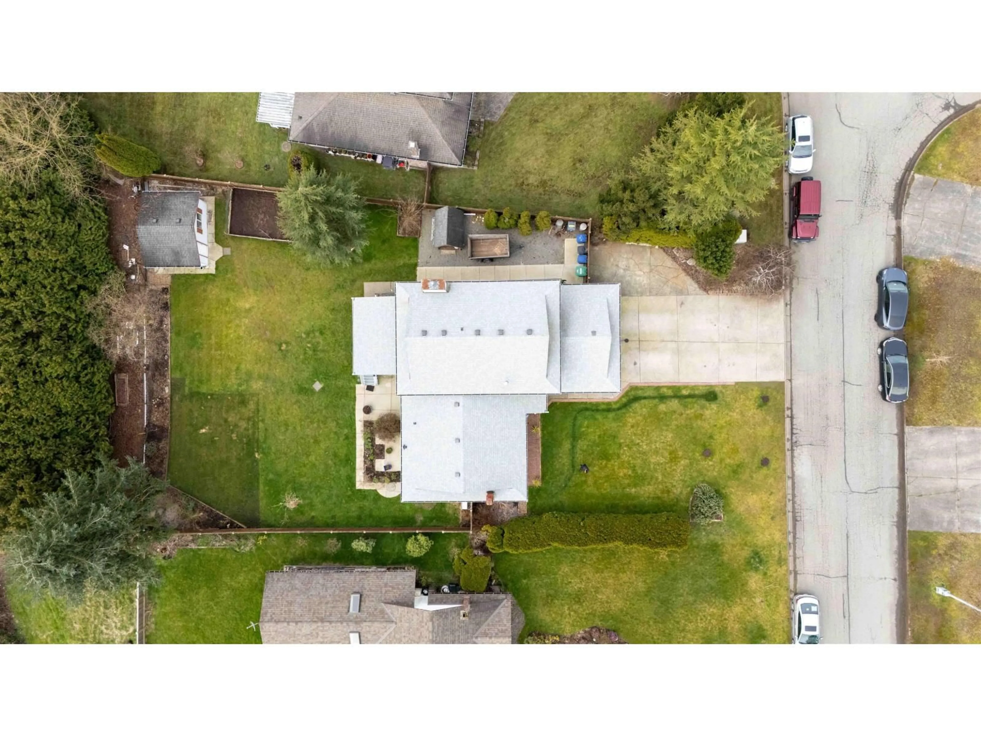 A pic from outside/outdoor area/front of a property/back of a property/a pic from drone, street for 18166 54 AVENUE, Surrey British Columbia V3S7Z1