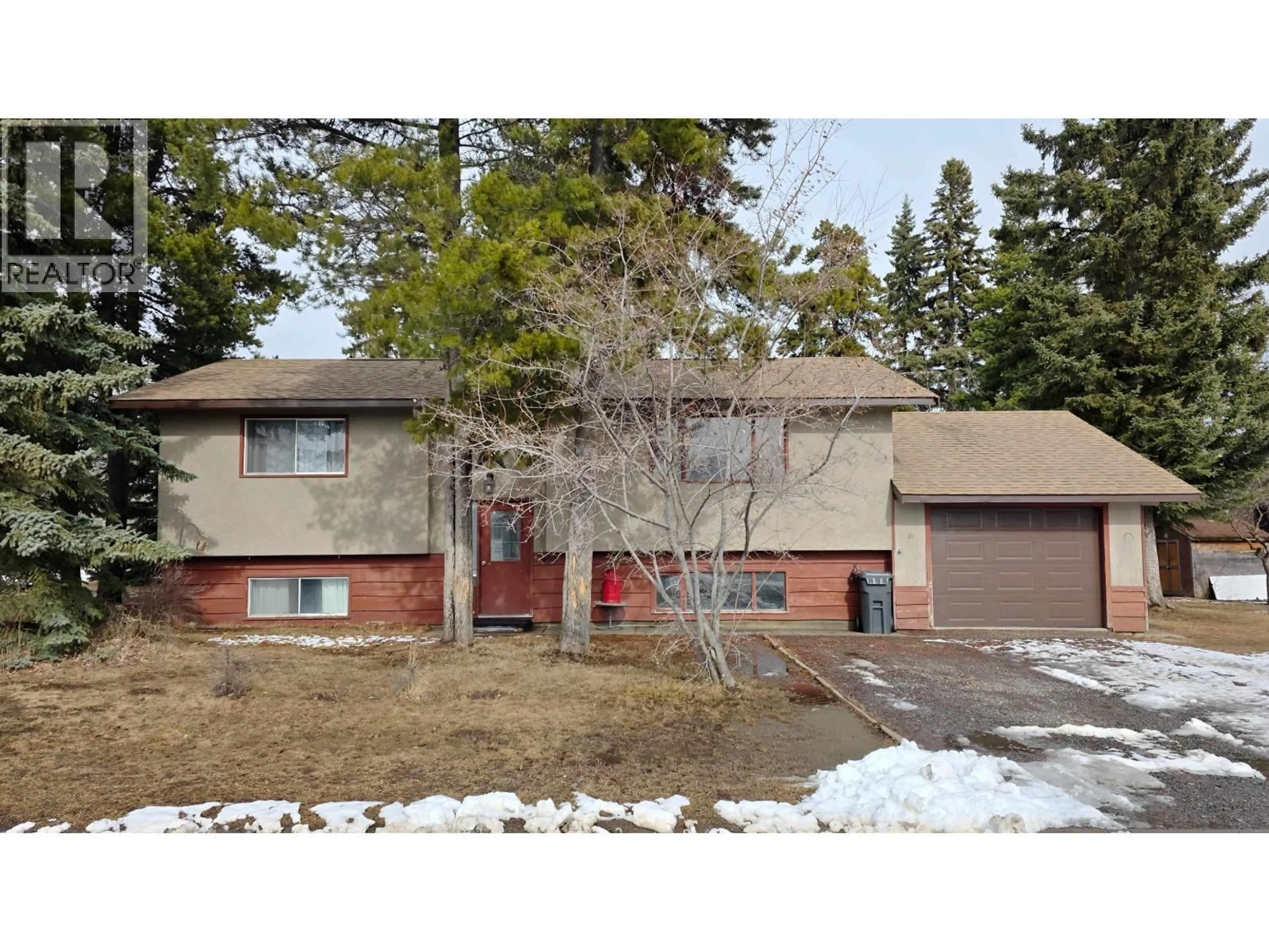 Home with vinyl exterior material, street for 3480 JEWEL ROAD, Houston British Columbia V0J1Z0