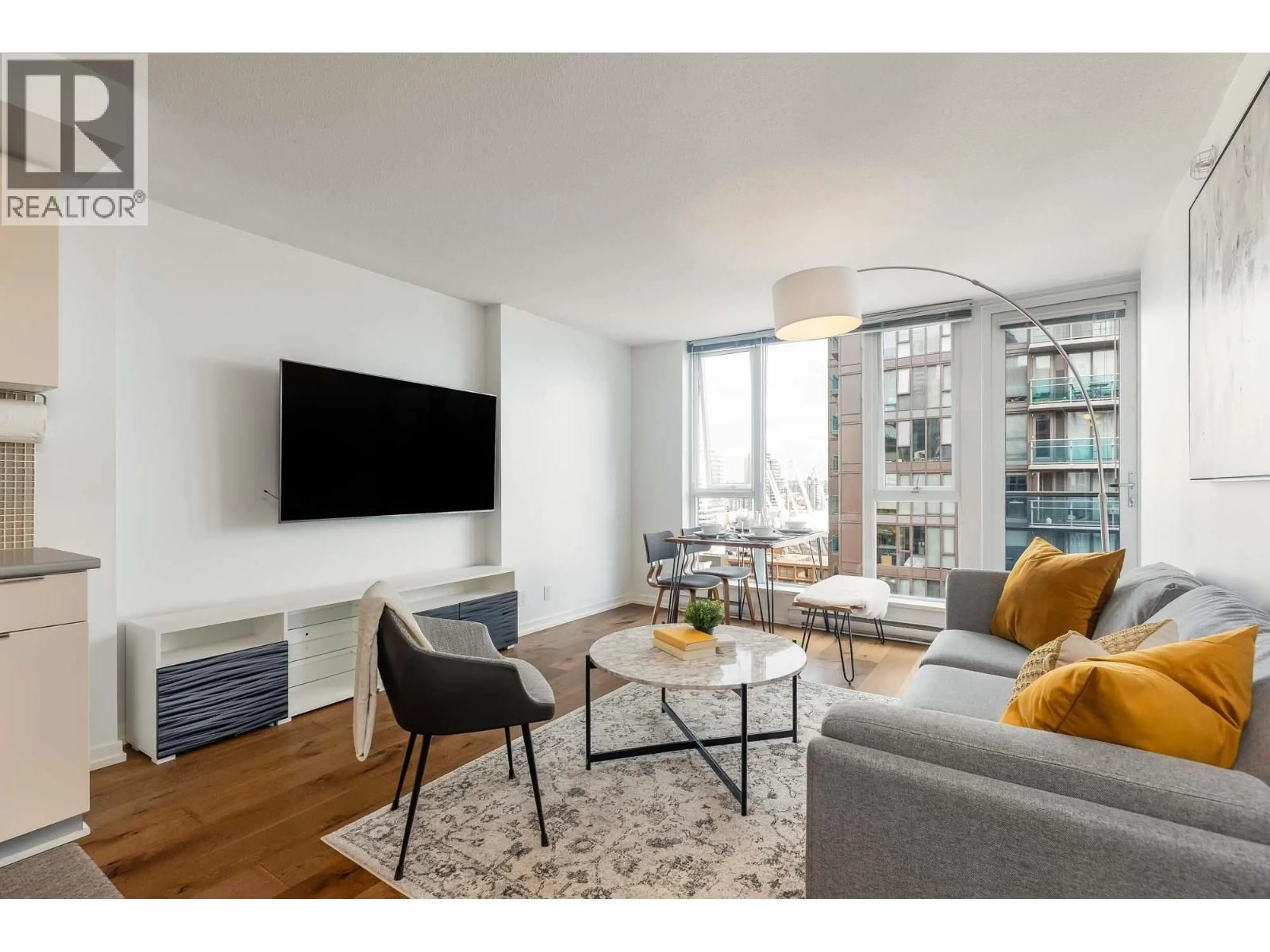 Living room with furniture, unknown for 2311 - 788 HAMILTON STREET, Vancouver British Columbia V6B0E9