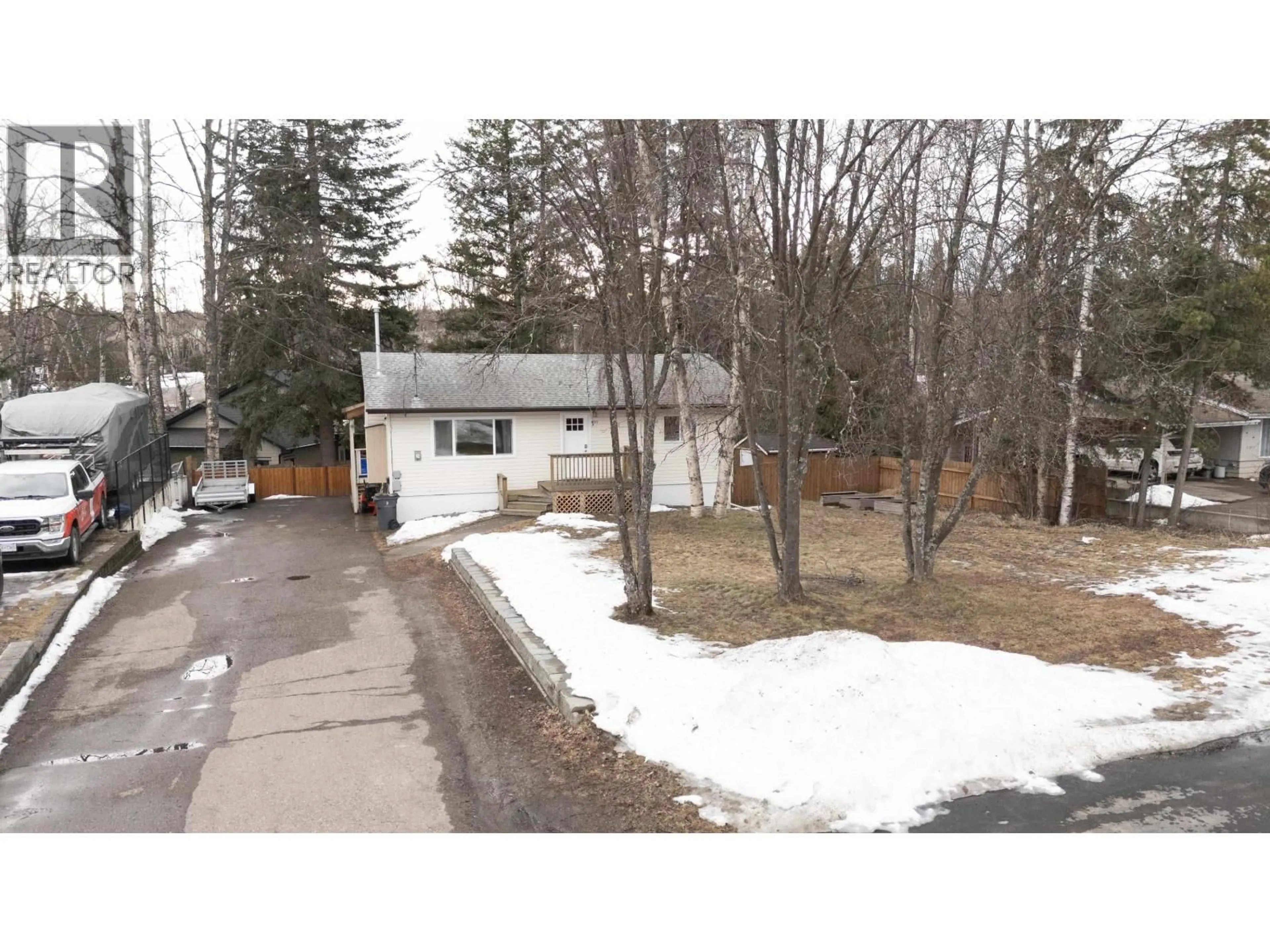 A pic from outside/outdoor area/front of a property/back of a property/a pic from drone, street for 4171 SPECA STREET, Prince George British Columbia V2N5L7