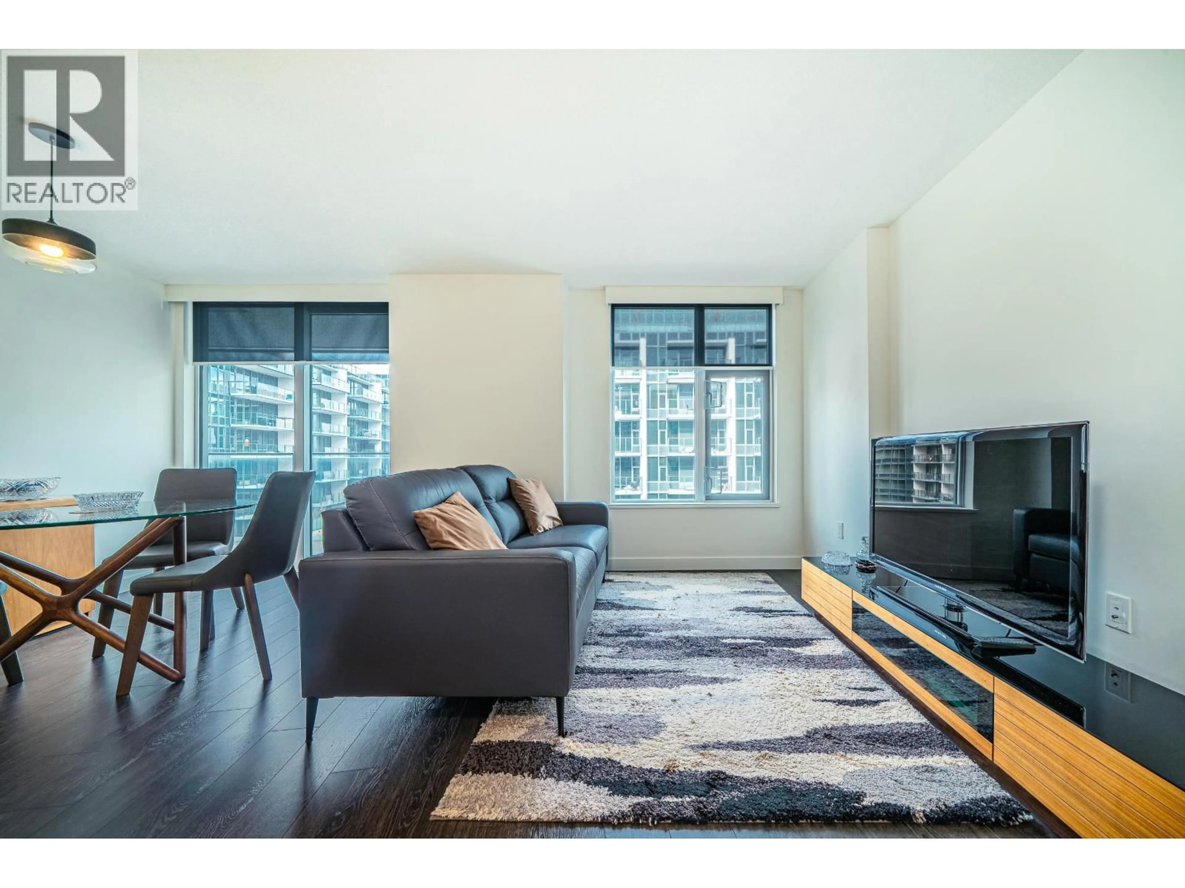 Living room with furniture, unknown for 1082 - 8608 HAZELBRIDGE WAY, Richmond British Columbia V6X0W2